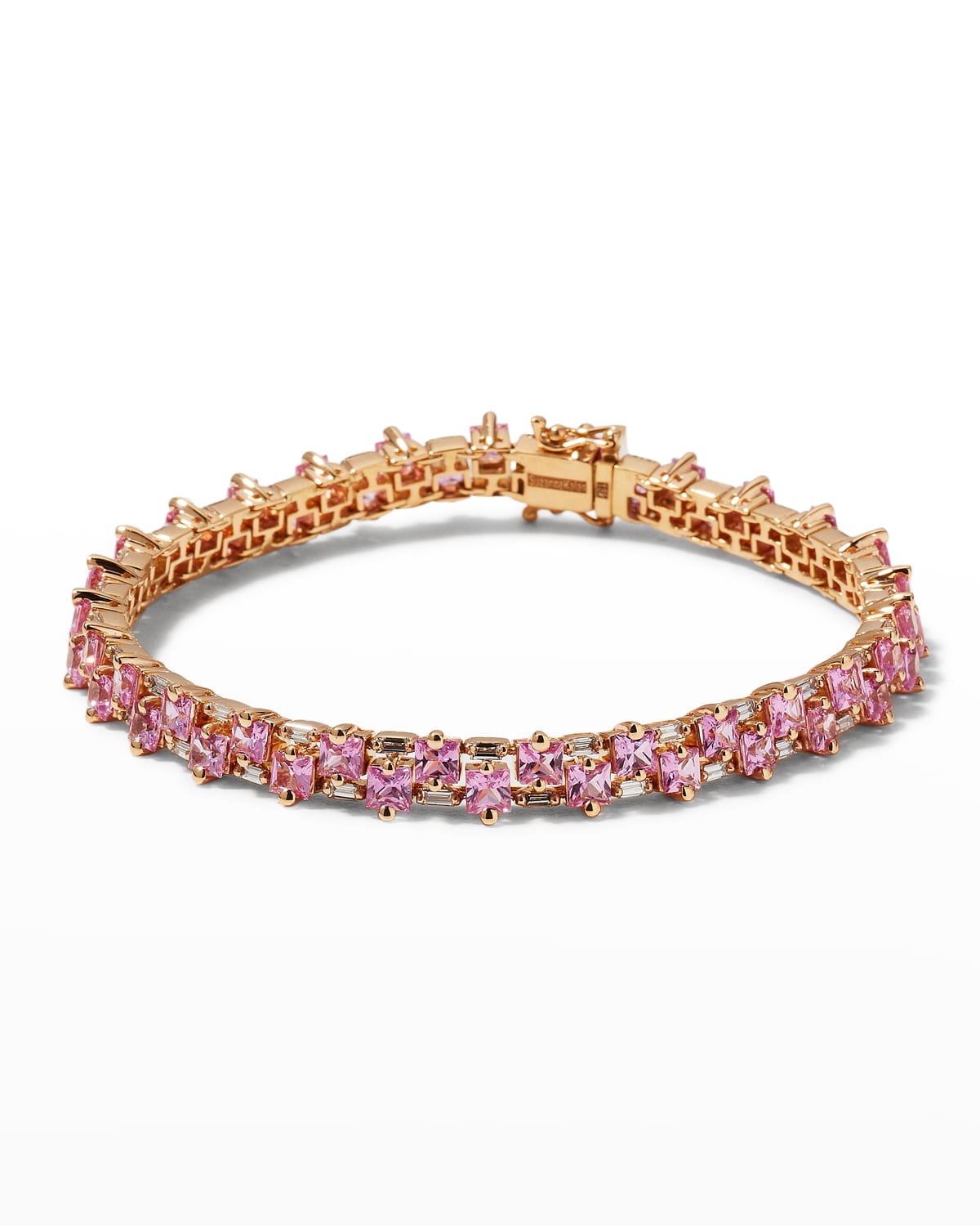 Jemma Wynne Rose Gold OneOfAKind Prive Luxe Diamond Tennis Bracelet