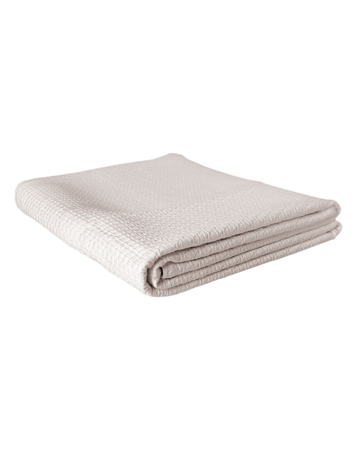 Bovi Fine Linens Simply Cotton Queen Matelasse Coverlet Neiman Marcus