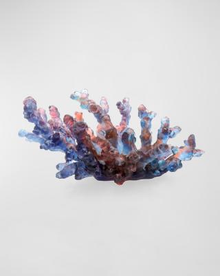 Coral Sea Amber Red Medium Bowl