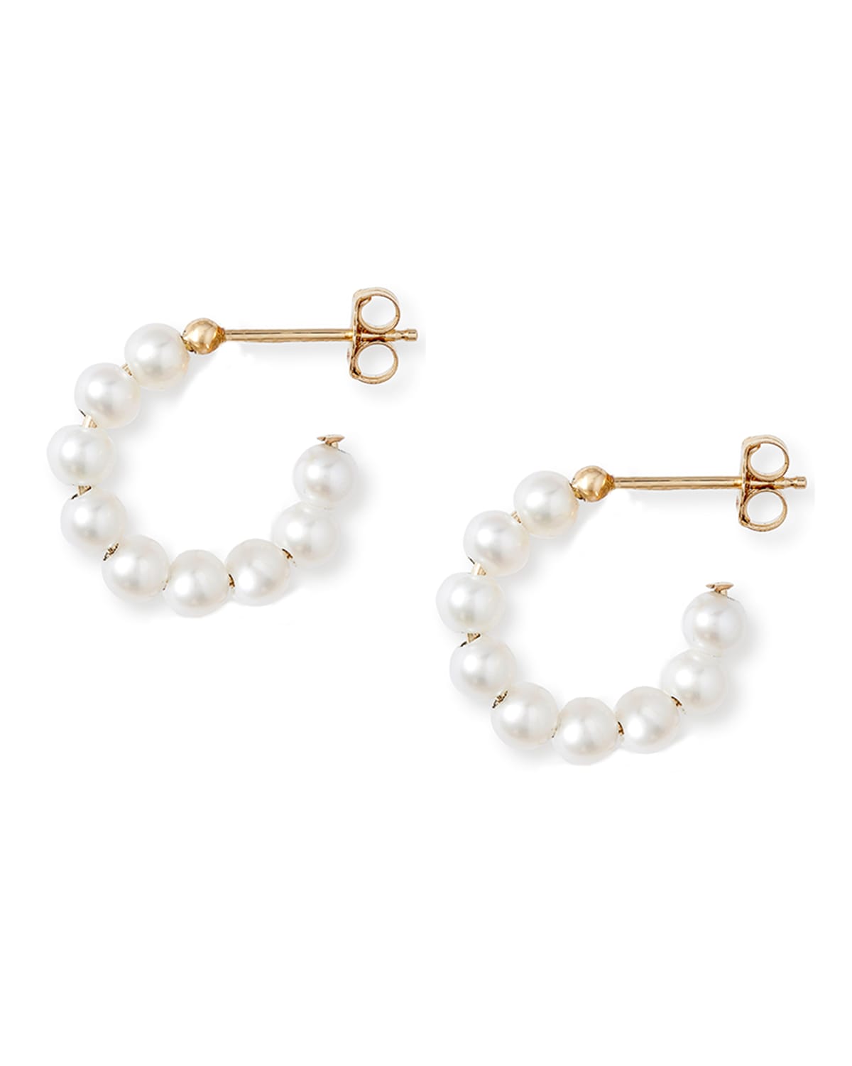 POPPY FINCH Flower Pearl Drop Earrings | Neiman Marcus