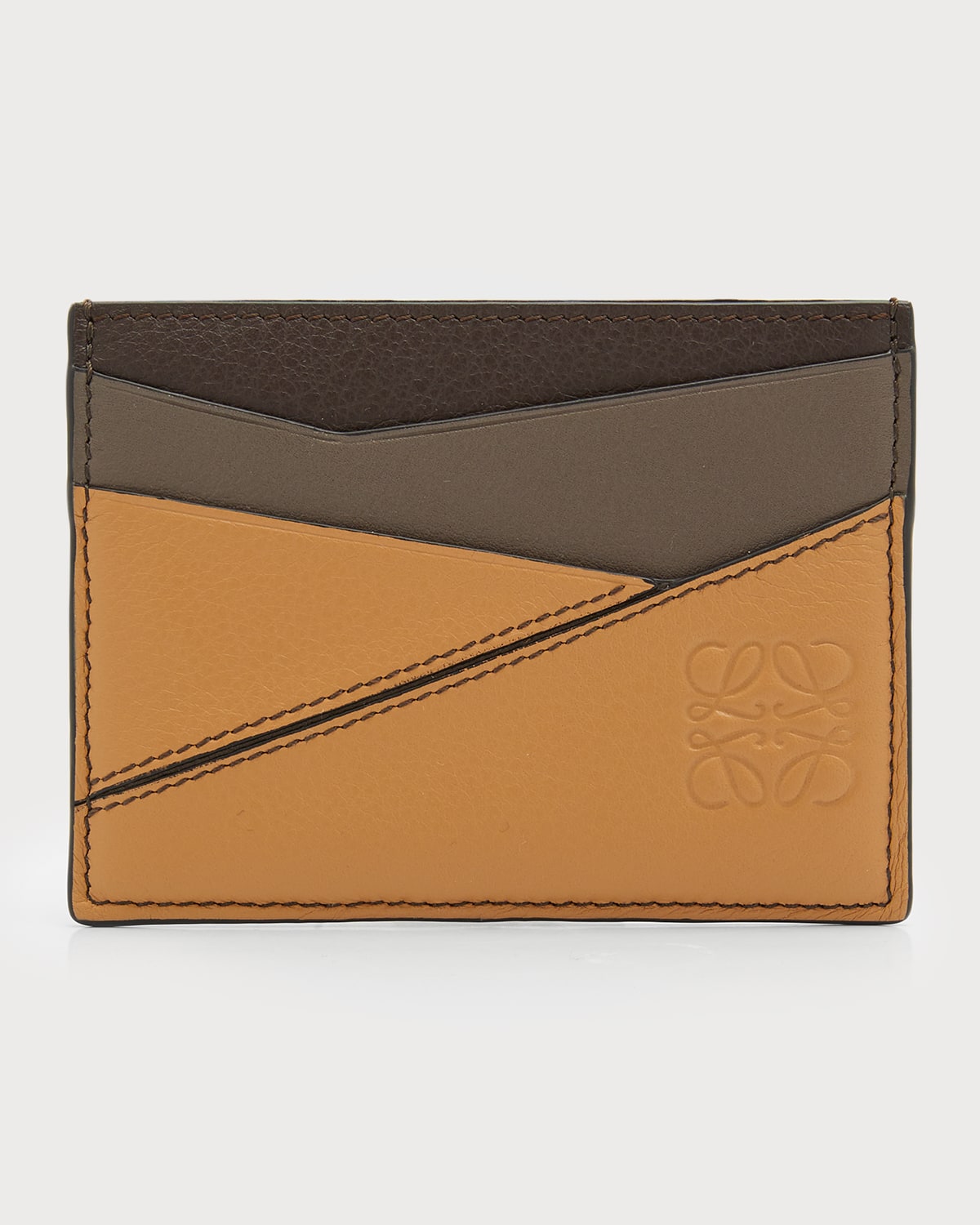 Loewe Zip Leather Card Holder | Neiman Marcus