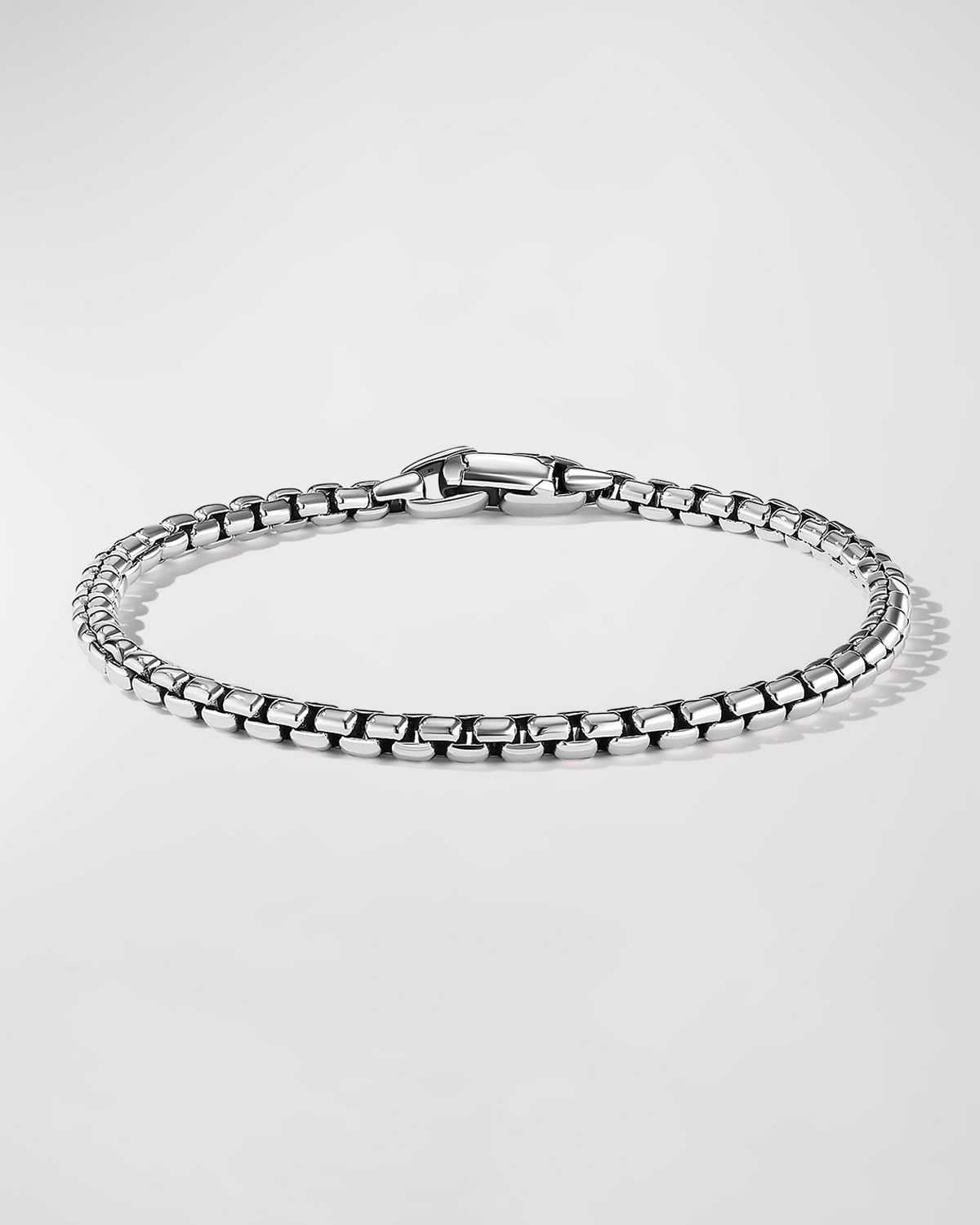 David Yurman Men's Wheat Chain Bracelet in Silver, 4mm | Neiman Marcus