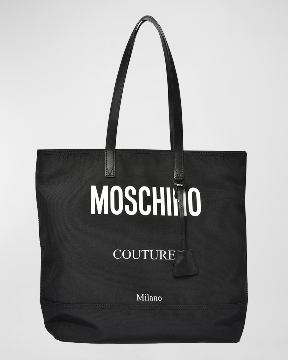 Moschino Men's Logo Shoulder Bag | Neiman Marcus