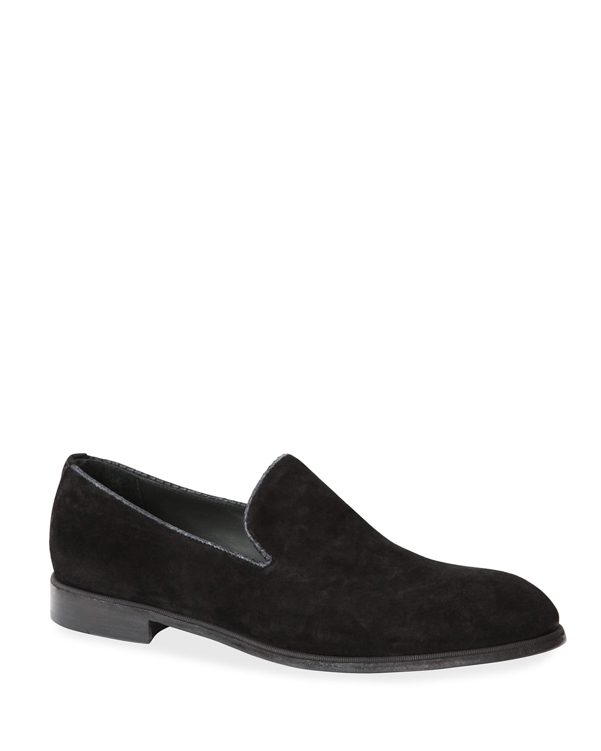 Jo Ghost Men's Suede Penny Loafers | Neiman Marcus