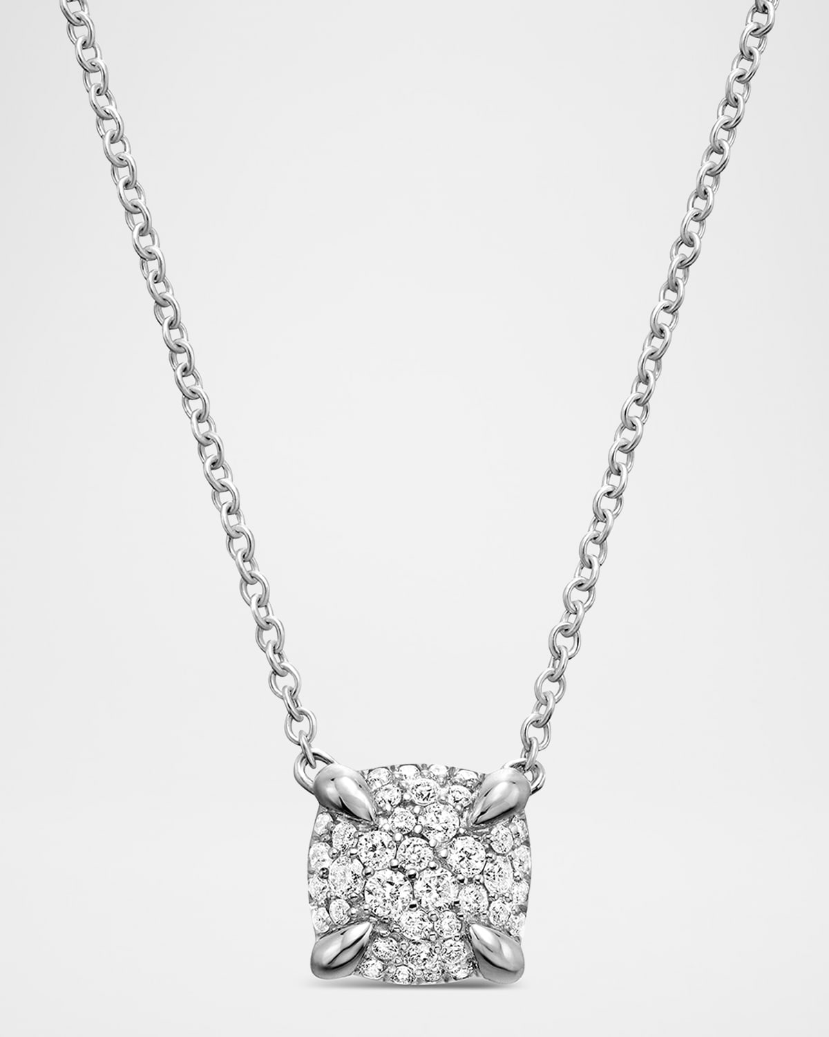 David Yurman Chatelaine Pendant Necklace with Gemstone and Diamonds in