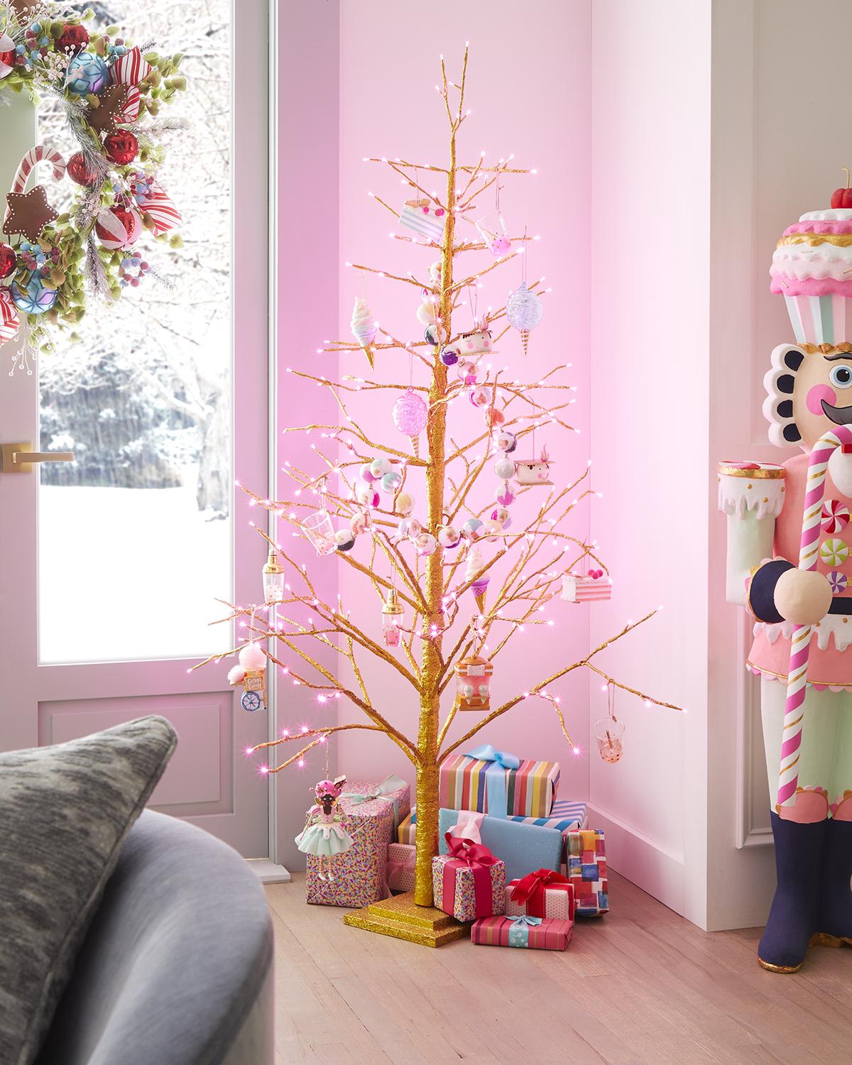 Decoration X'mas tree ＊Classic＊GOLD×PINK nm_4095481_100000_m