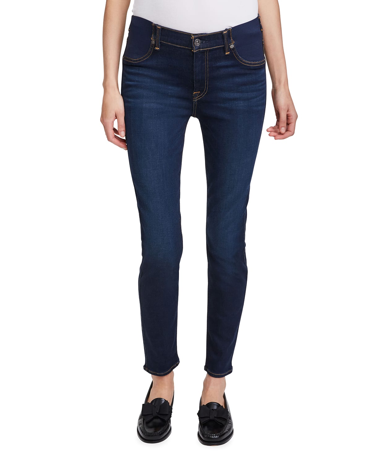 7 for all mankind The High Waist Ankle Skinny Jeans | Neiman Marcus