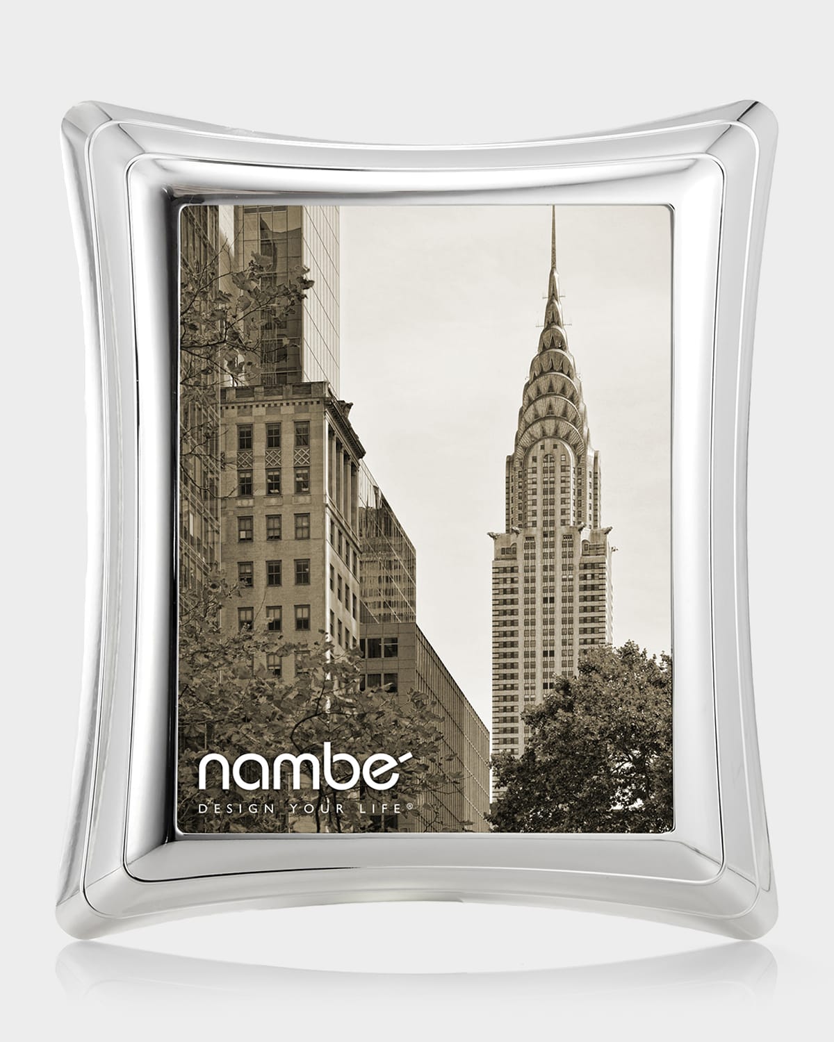 Nambe Cornice Portafoto In Metallo Rilievo Argento - 15x20 Cm (4x6 Pollici) - Eleganza Vintage