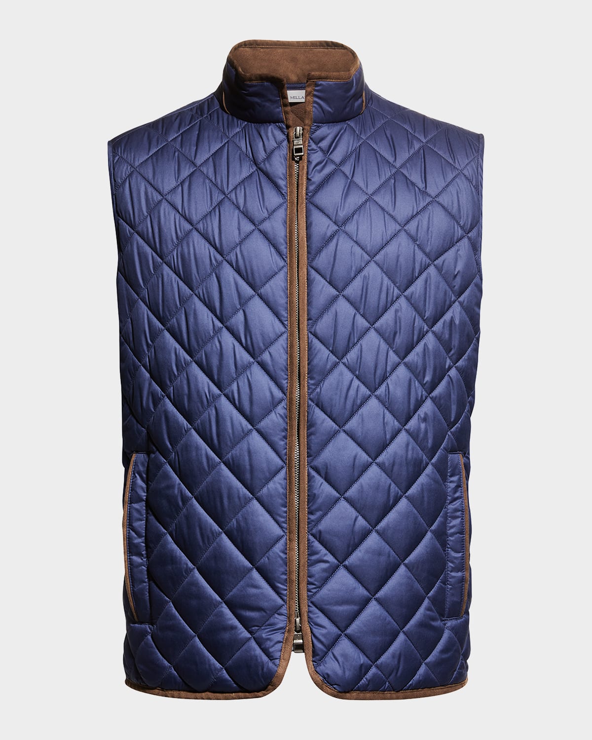 Peter Millar Men's Essex Quilted Full-Zip Hoodie | Neiman Marcus