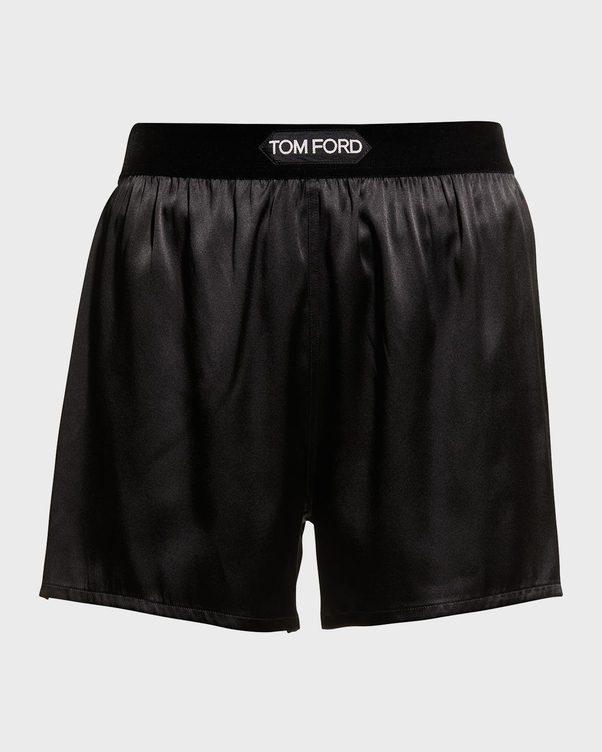 Silk Lounge Shorts