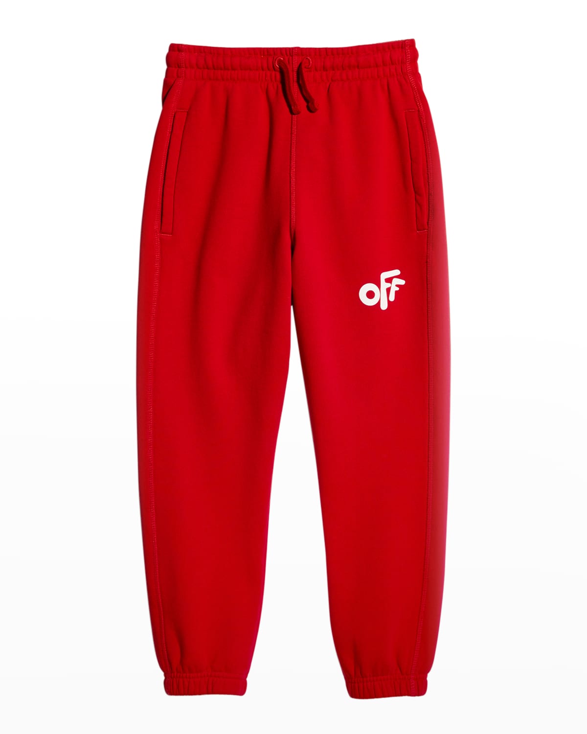 Off-White Boy's Logo Arrow Jogger Pants, Size 4-10 | Neiman Marcus