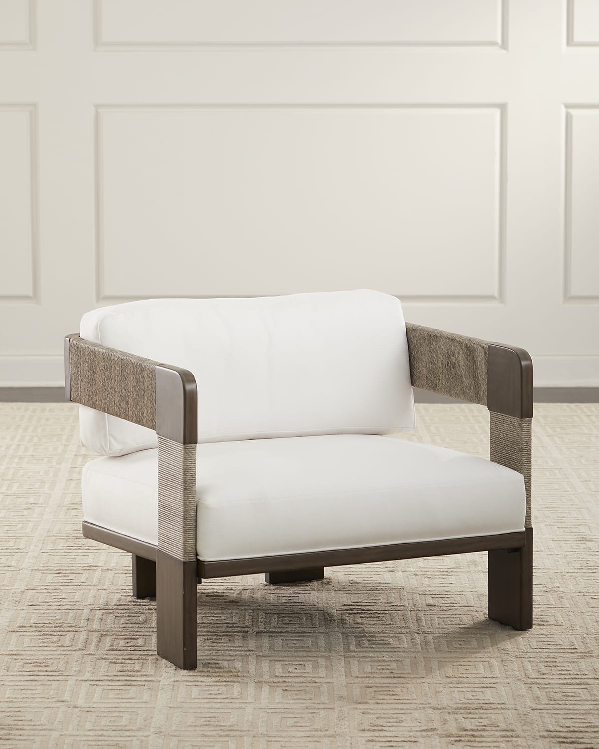 Palecek Hugo Lounge Chair Neiman Marcus