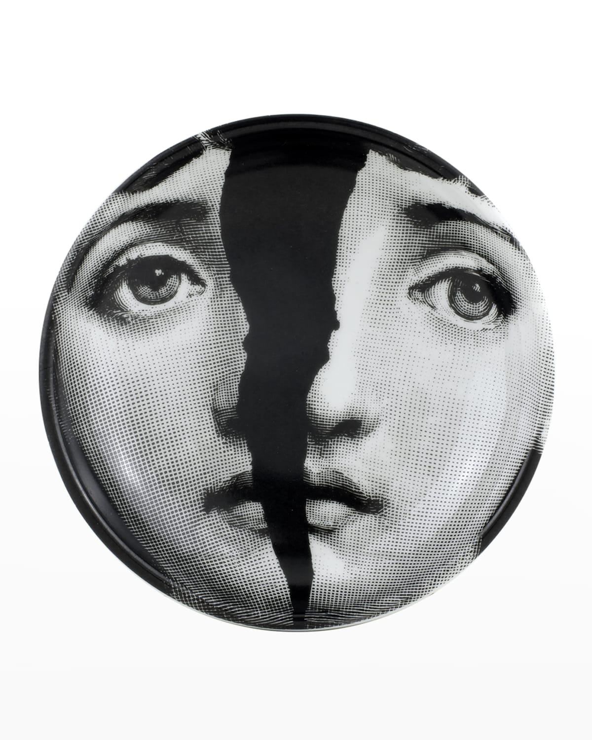 Fornasetti Tema E Variazioni N8 Eye Patch Round Ashtray | Neiman Marcus