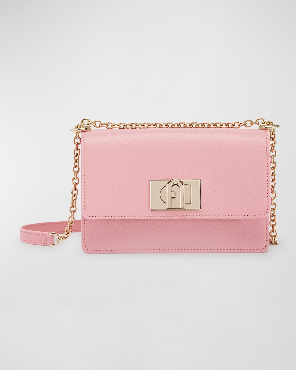 FURLA 1927 MINI QUILTED BAG - CHERRY