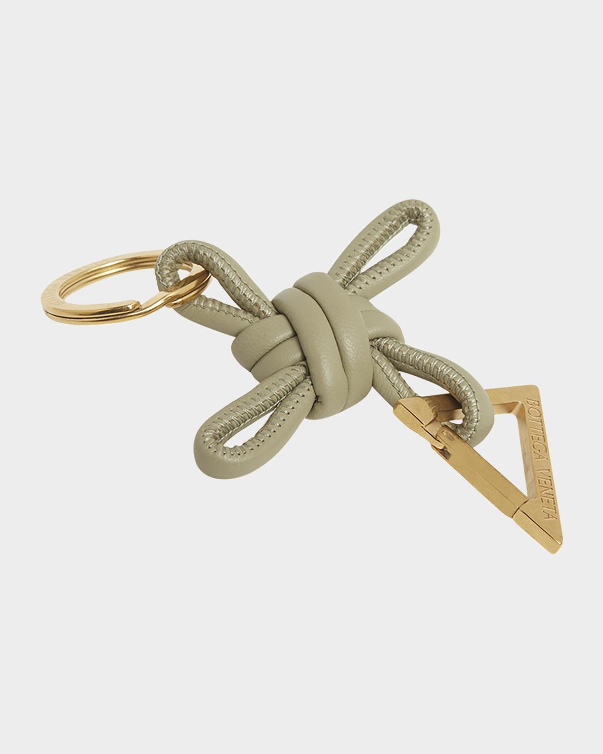 Bottega Veneta Knotted Napa Key Chain | Neiman Marcus