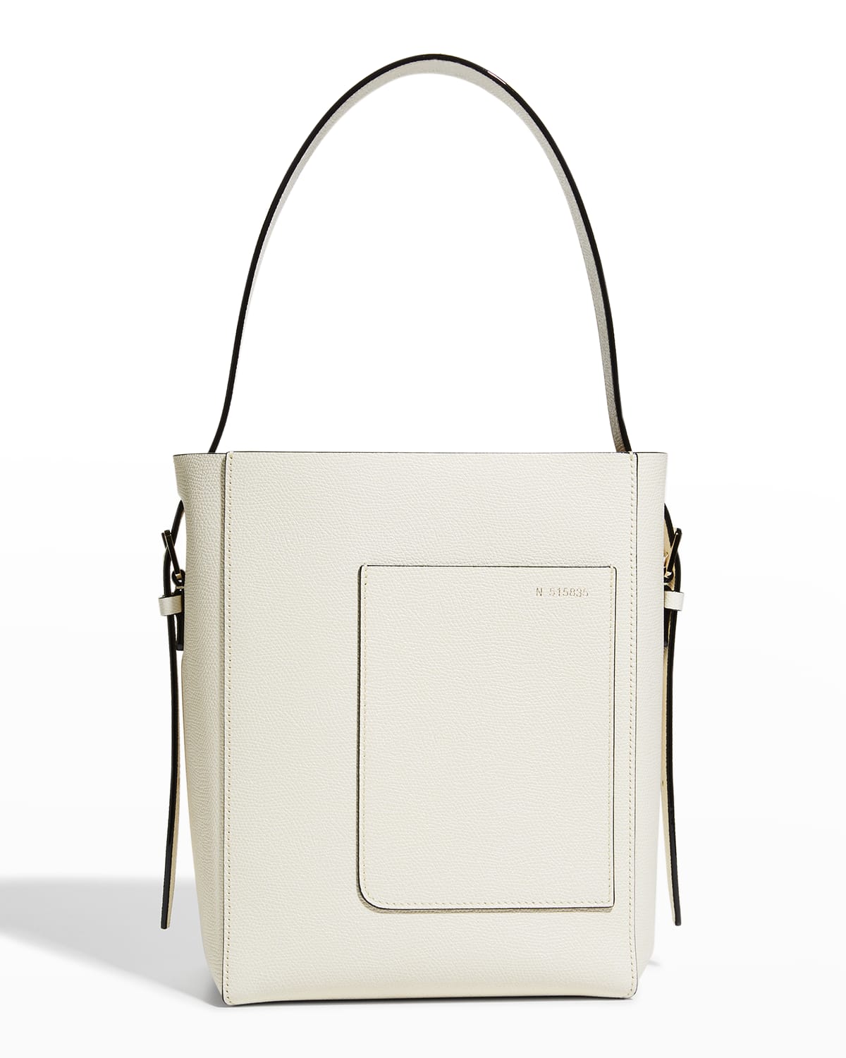 Valextra Leather Bucket Tote Bag | Neiman Marcus