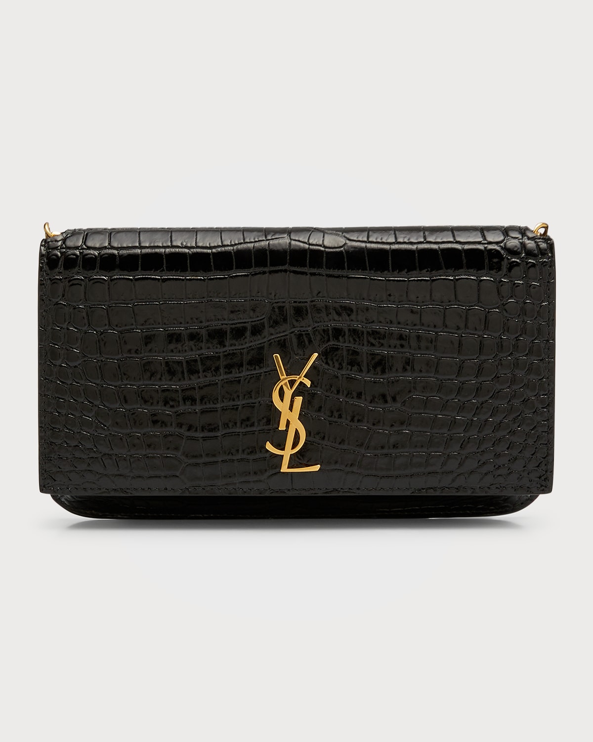 Saint Laurent YSL Monogram Phone Holder Shoulder Bag Neiman Marcus