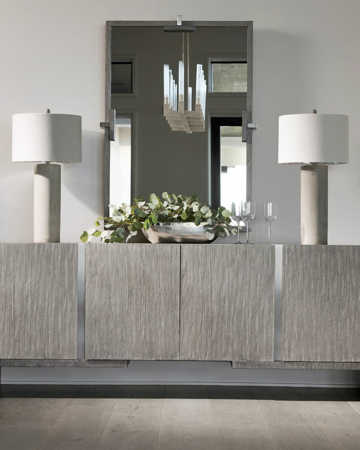 Bernhardt Foundations Dining Table, 102" Neiman Marcus