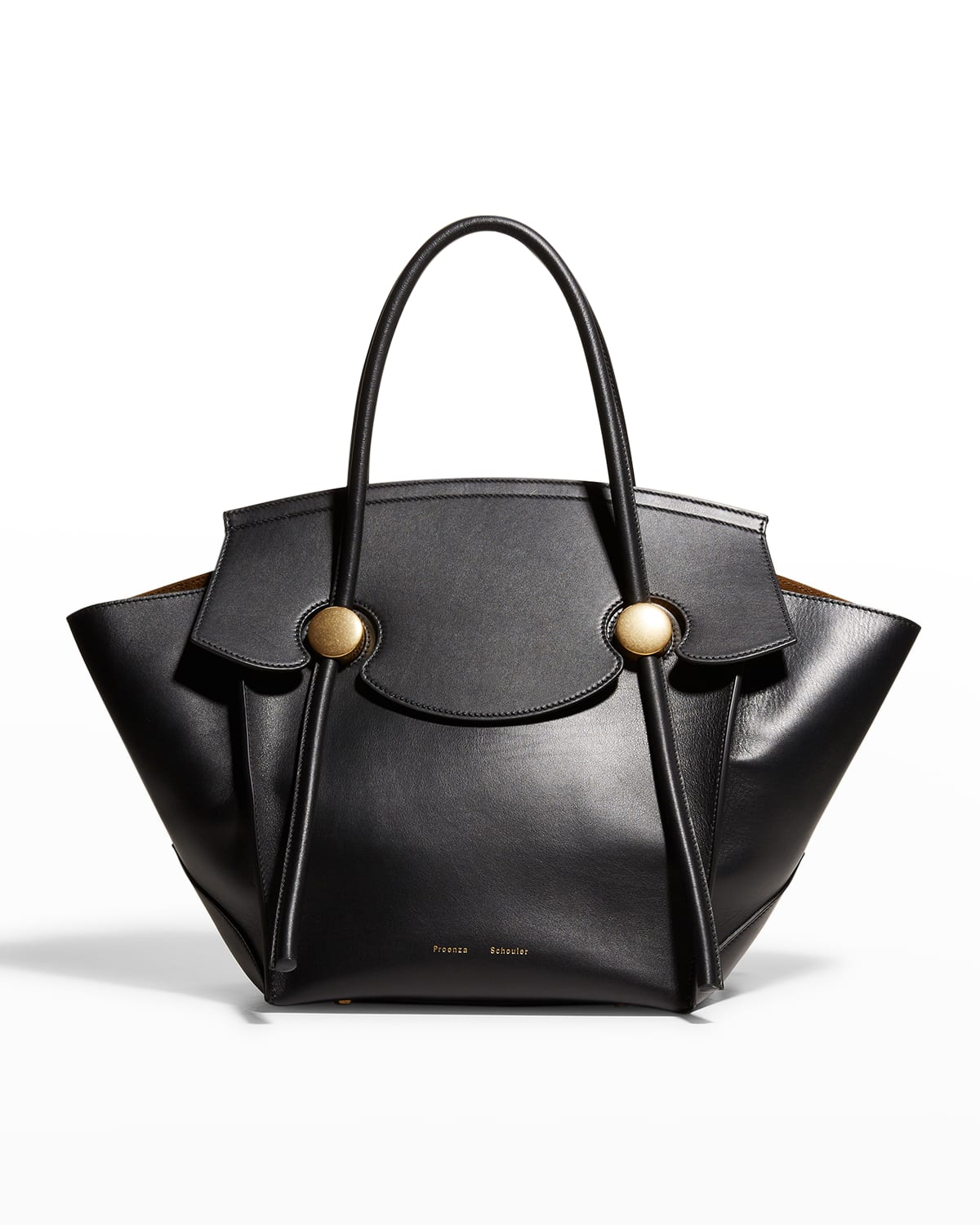 Proenza Schouler Small Pipe FoldOver Leather TopHandle Bag Neiman