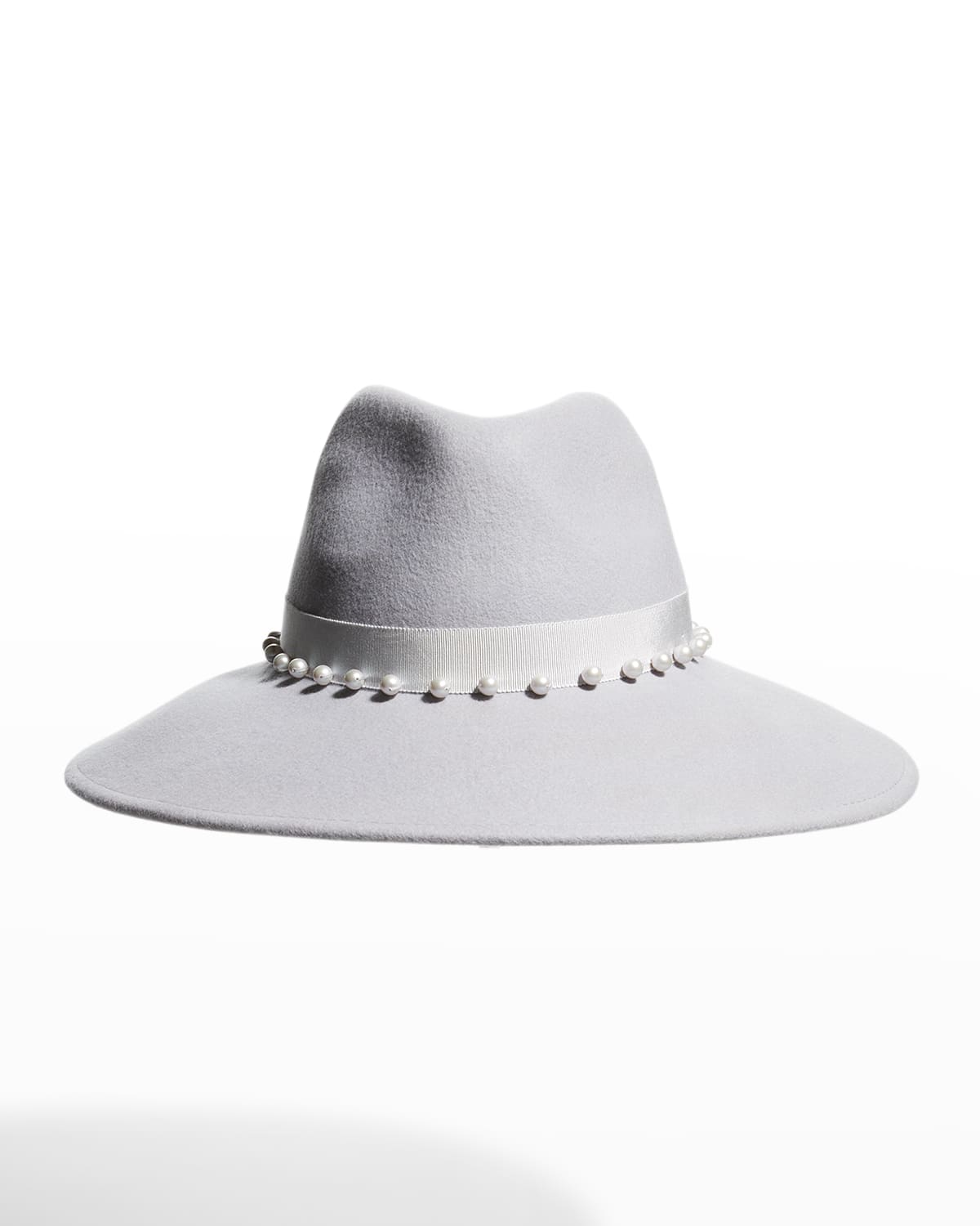 Eugenia Kim Emmanuelle Bicolor Wide-Brim Fedora Hat | Neiman Marcus