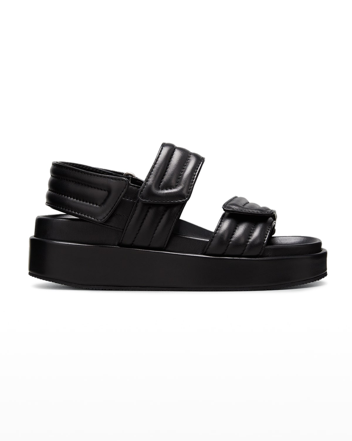 Dries Van Noten Woven Leather Fisherman Sandals | Neiman Marcus