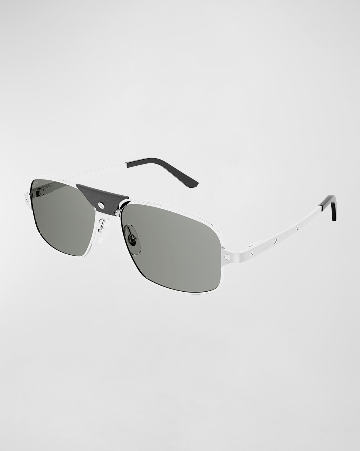 Versace Men's Rimless Metal Aviator Sunglasses Neiman Marcus