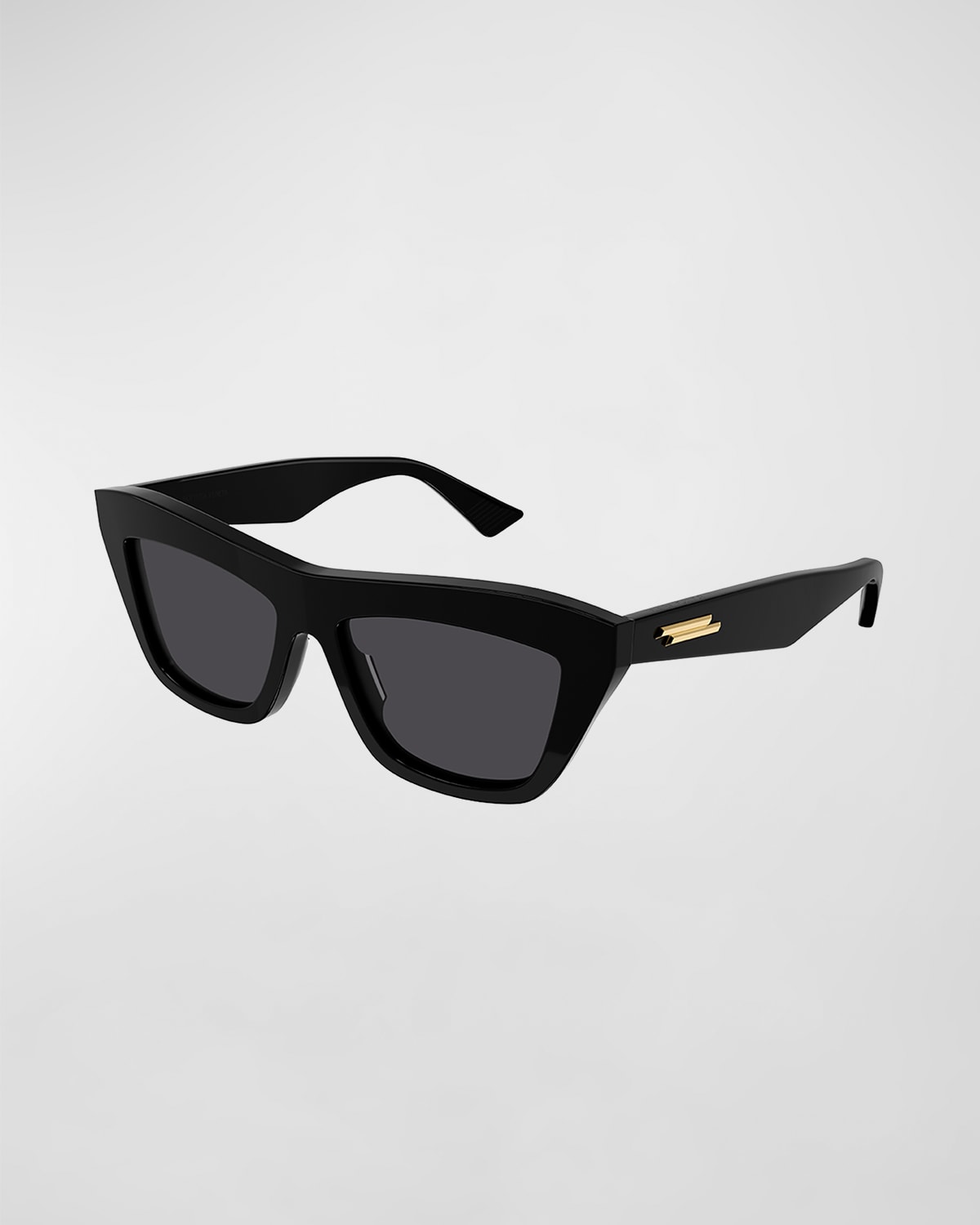 Bottega Veneta Dramatic Acetate Cat-Eye Sunglasses | Neiman Marcus