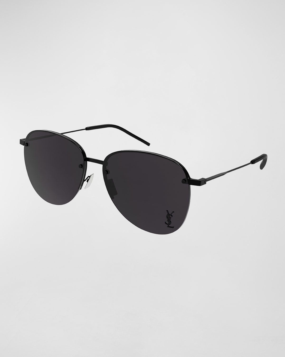 Gucci Men's Iconic  Metal Aviator Sunglasses Neiman Marcus