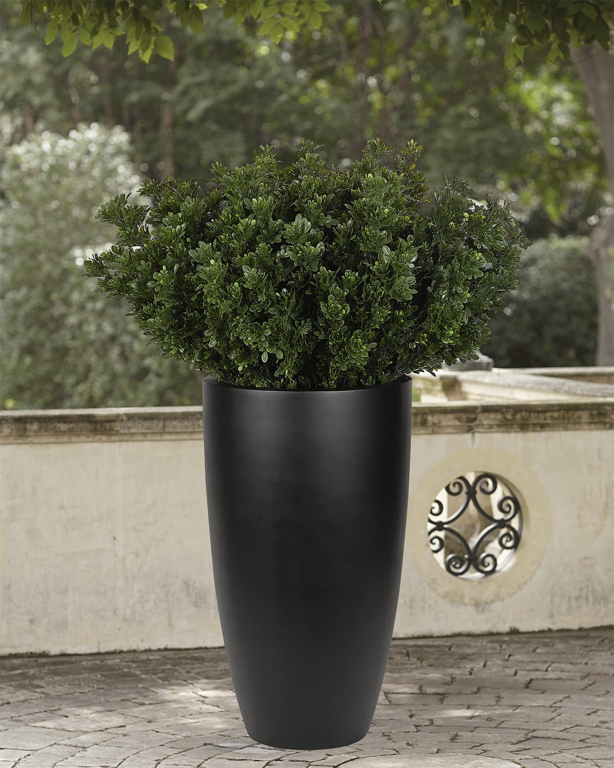 NDI Faux Grass Plant in Tapered Planter, 66"T Neiman Marcus