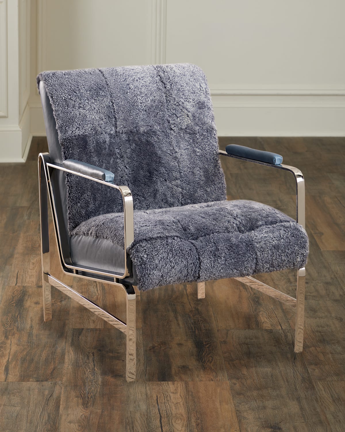 Massoud Paz Shearling Chair Neiman Marcus