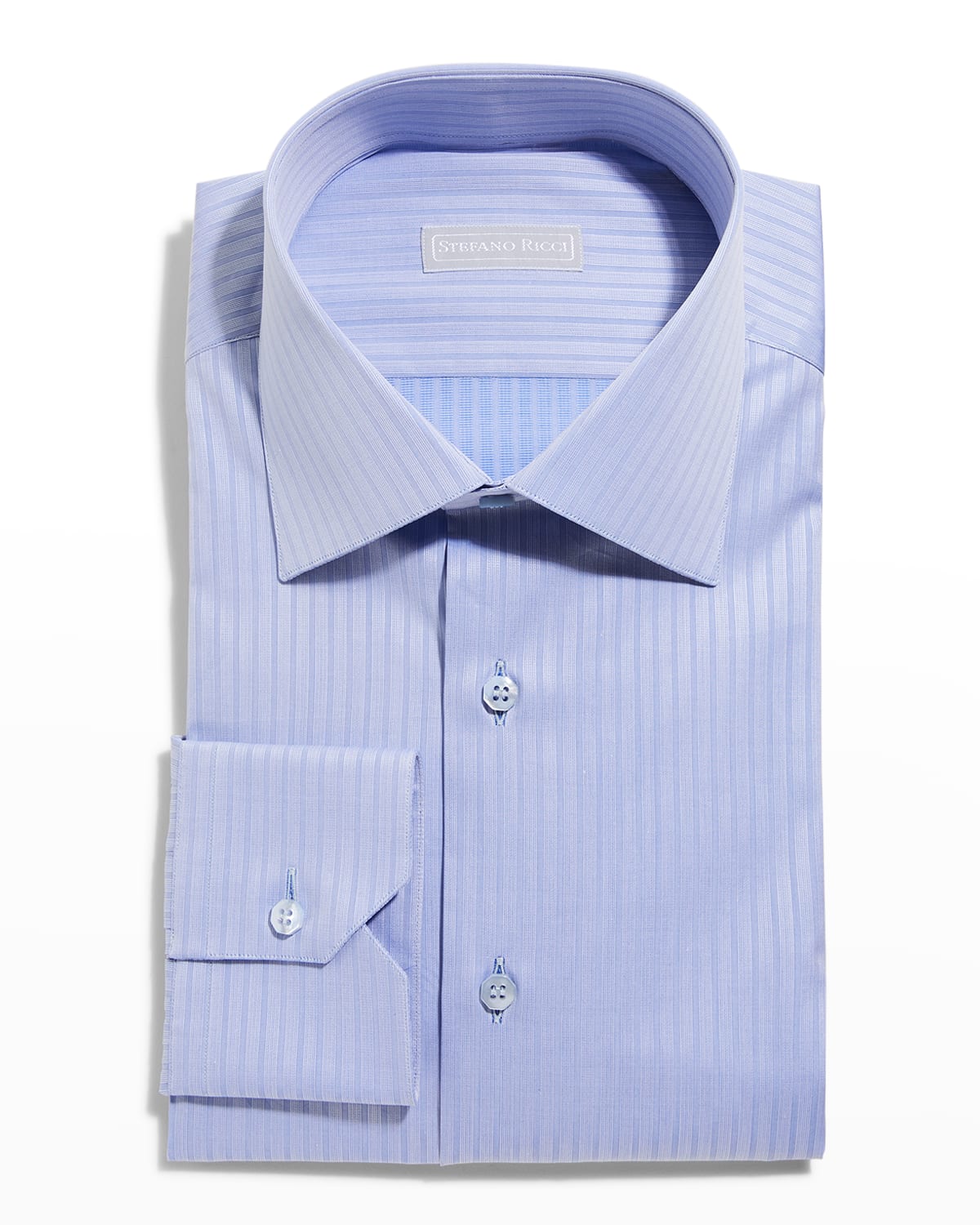 Men Striped Dress Shirt 2026.Stefano Ricci Men's Tonal Stripe Dress Shirt | Neiman Marcus