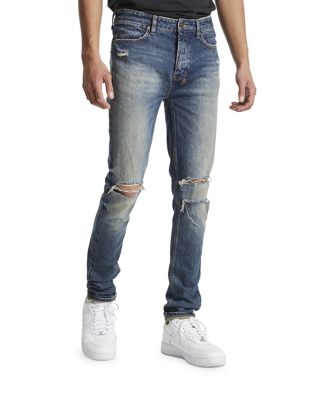 Ksubi Men's Chitch Layover Trashed Jeans | Neiman Marcus