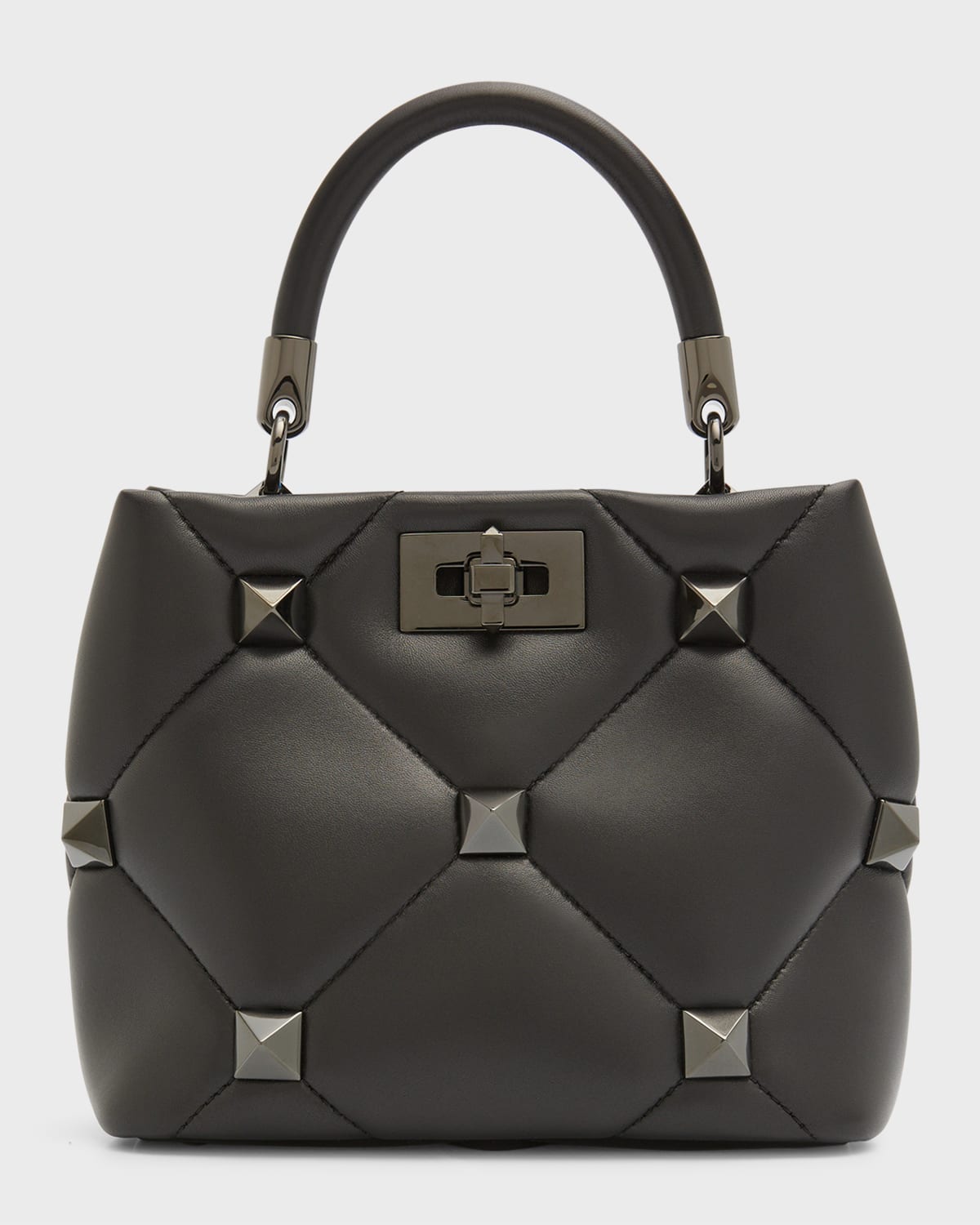 Valentino Garavani Roman Stud Small Quilted Shoulder Bag Neiman Marcus