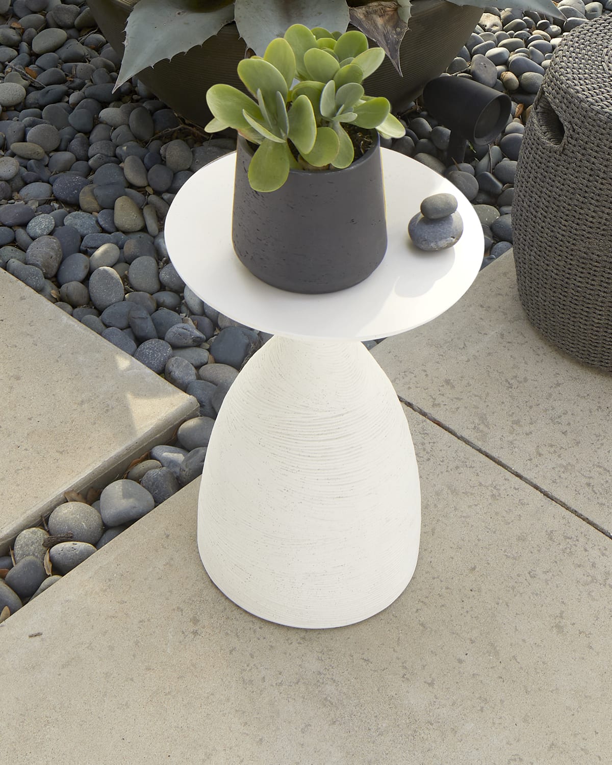 Palecek Chelsea Outdoor Side Table 23.25" Neiman Marcus
