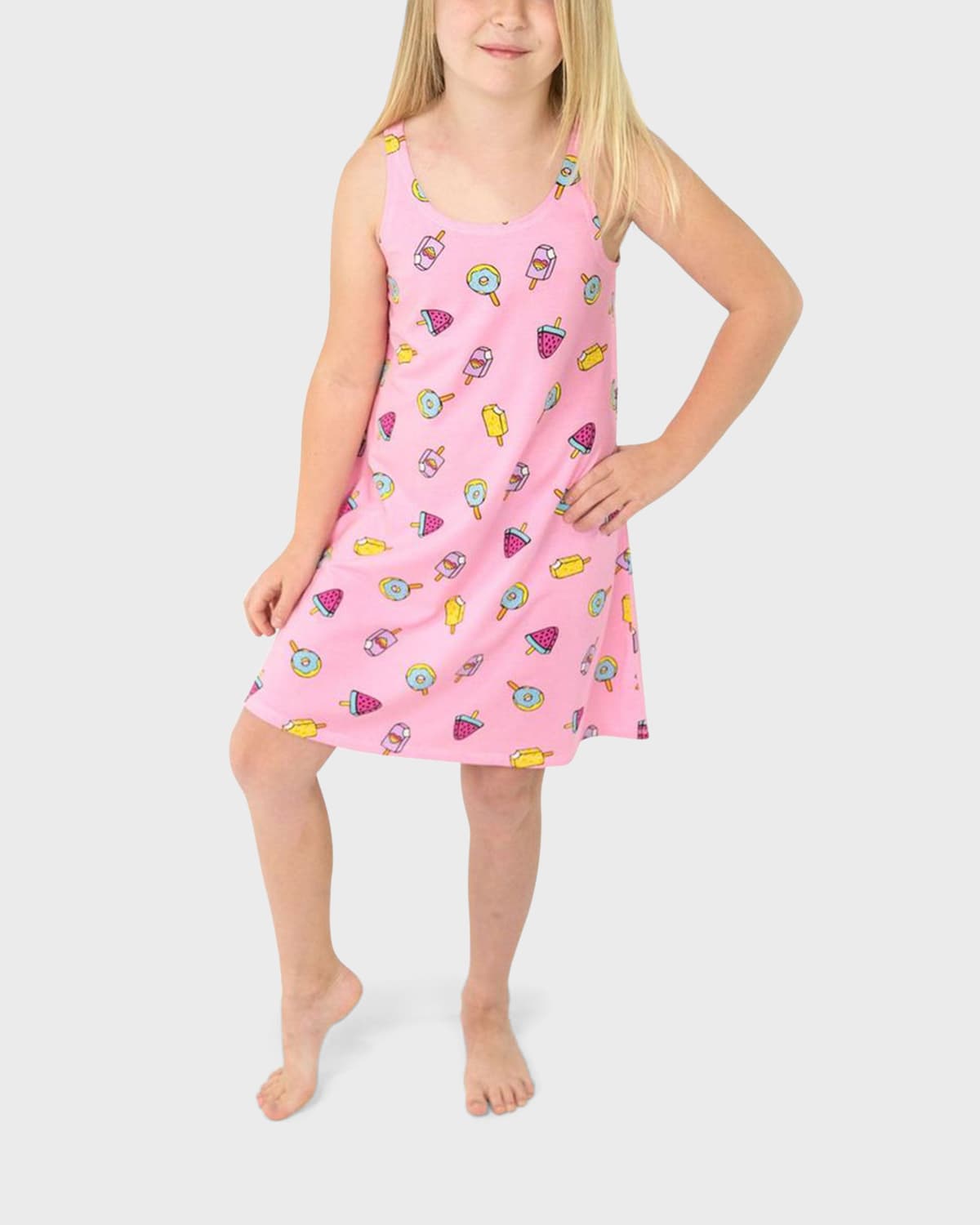 Lovey&Grink Girl's Surf's Up ShortSleeve Dress, Size XSL Neiman Marcus