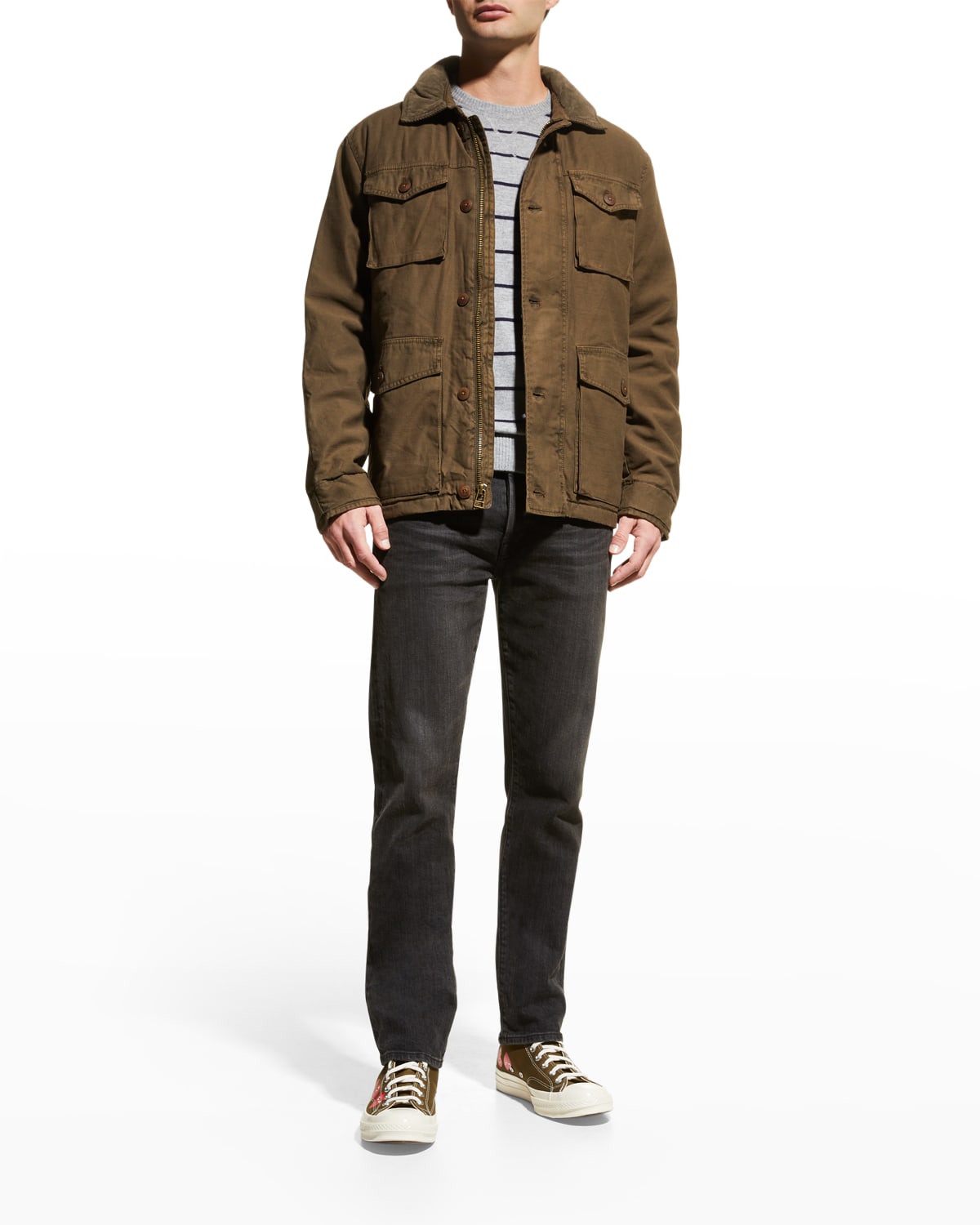 Rails Men's Franklin 4Pocket Utility Jacket Neiman Marcus