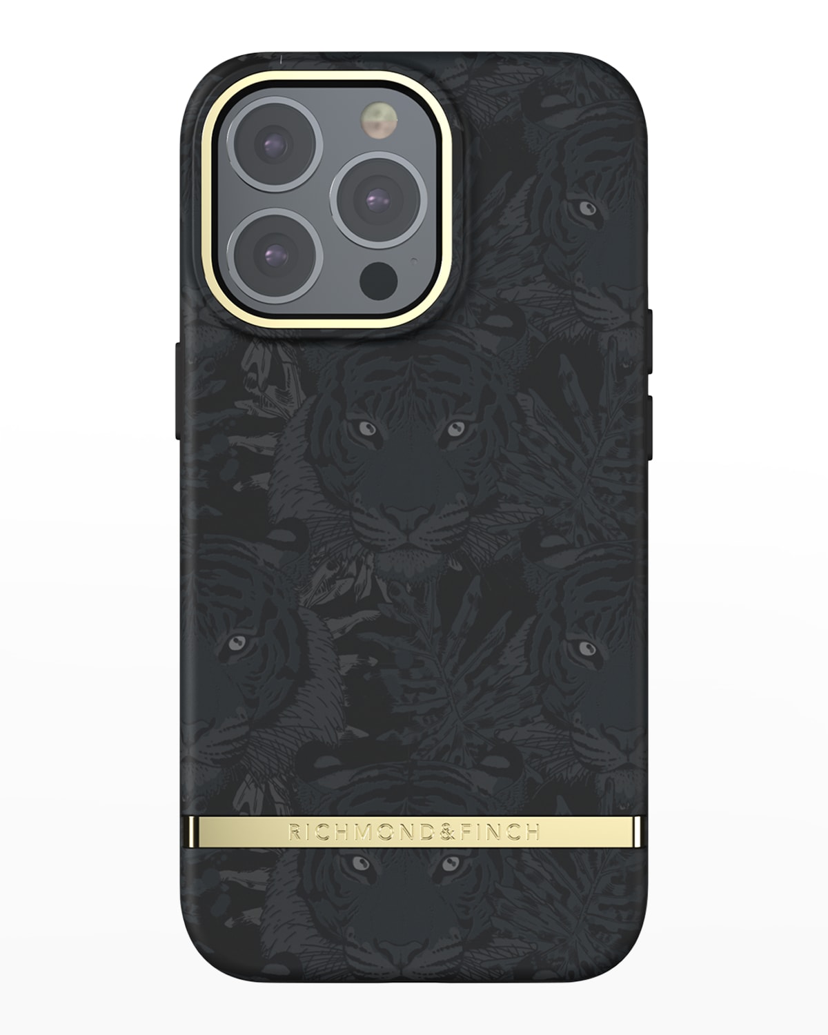 Richmond & Finch iPhone 13 Max Case, Black Tiger Neiman Marcus