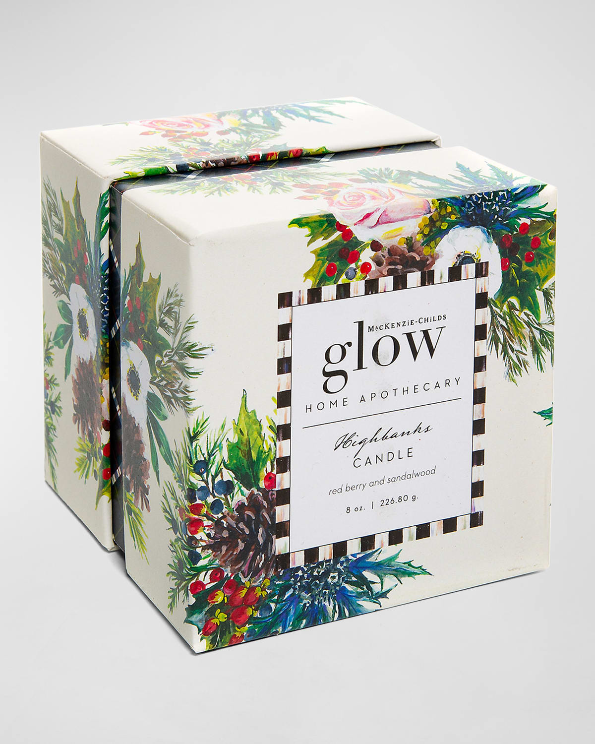 MacKenzieChilds 8 oz. Golden Hour Candle Neiman Marcus