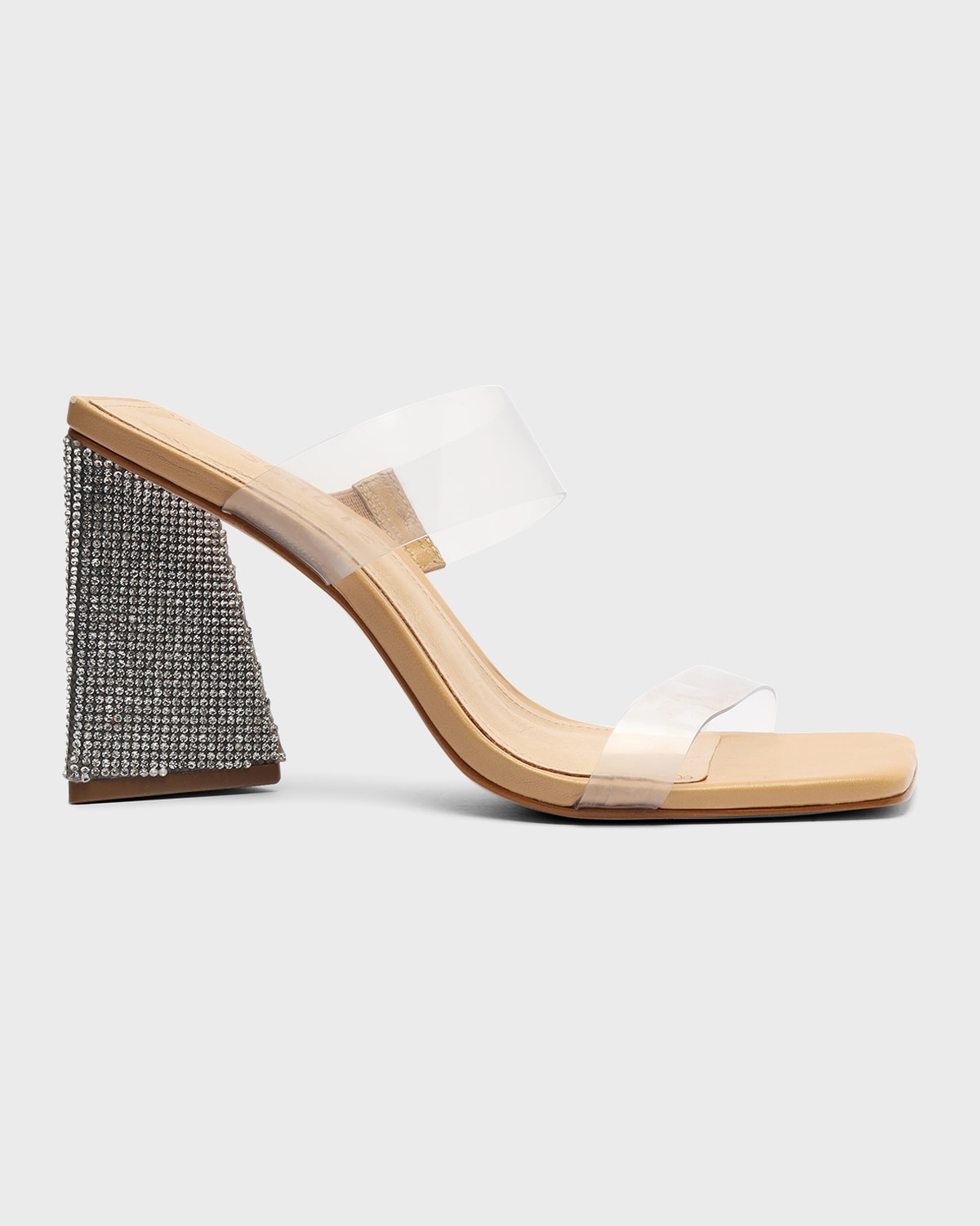 Schutz Maximo BlockHeel Sandals Neiman Marcus