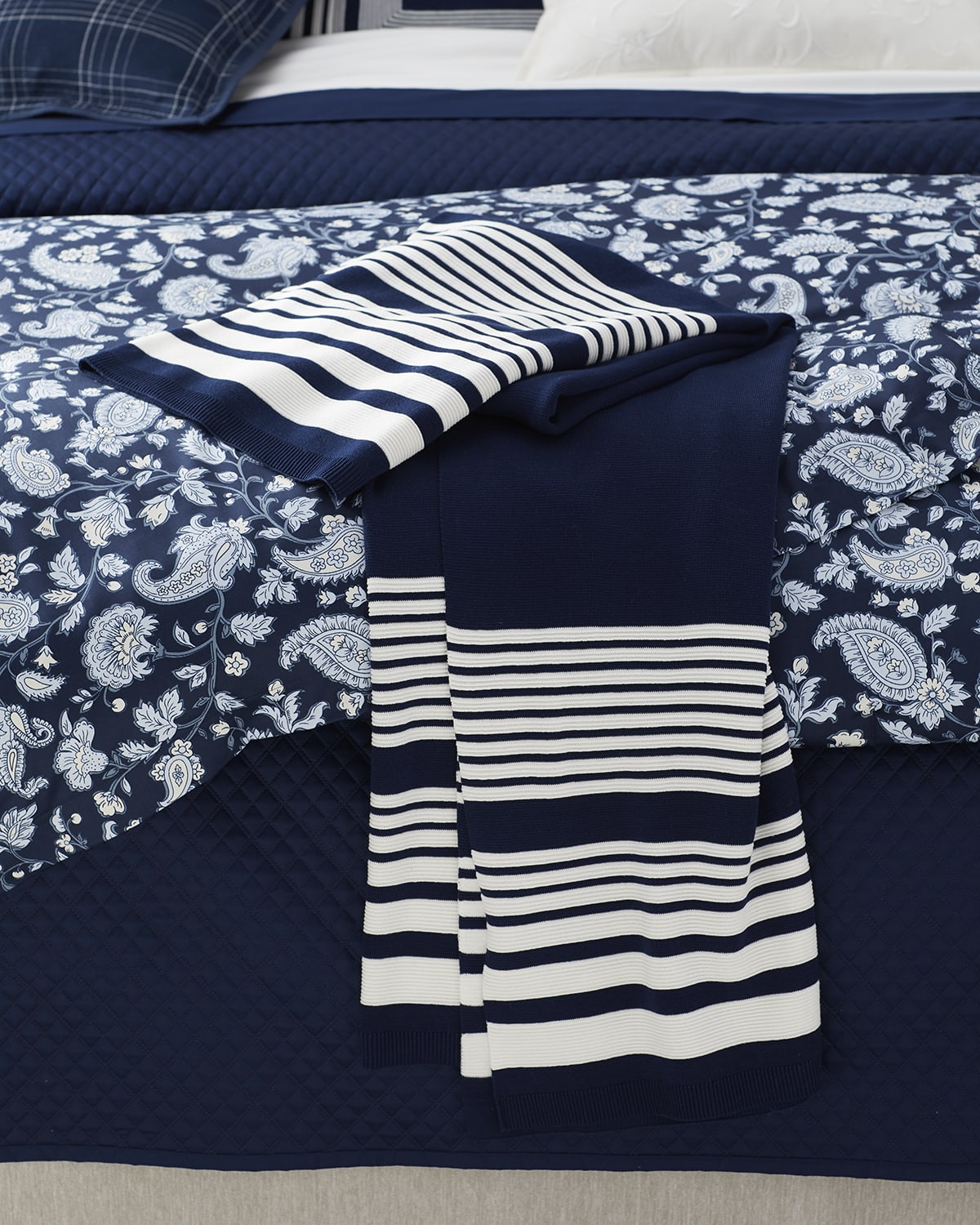 Ralph Lauren Home Highland Throw Blanket, 54" x 72" Neiman Marcus