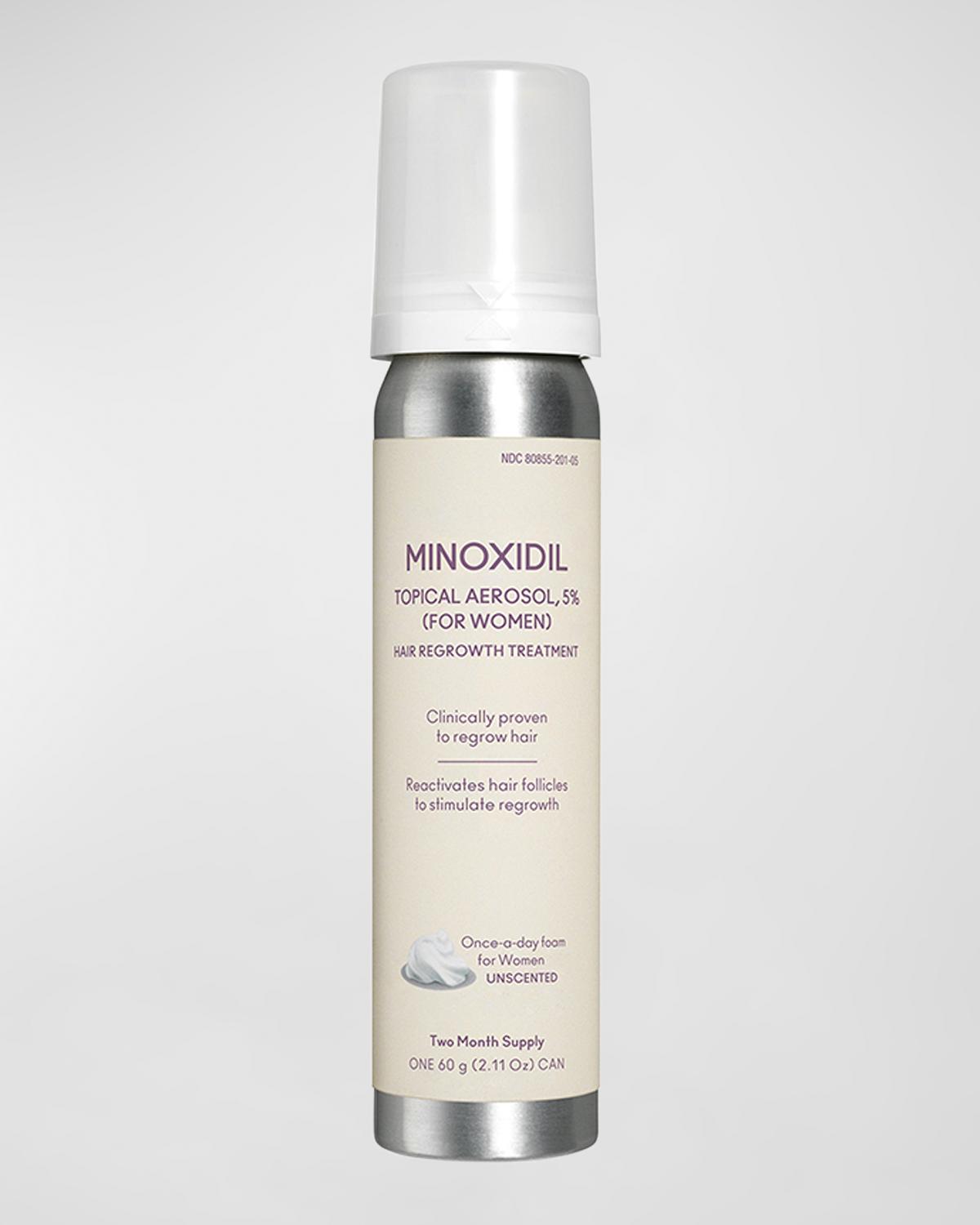 Virtue Minoxidil Topical Aerosol 5% Hair Regrowth Treatment - 2 x 2 oz ...