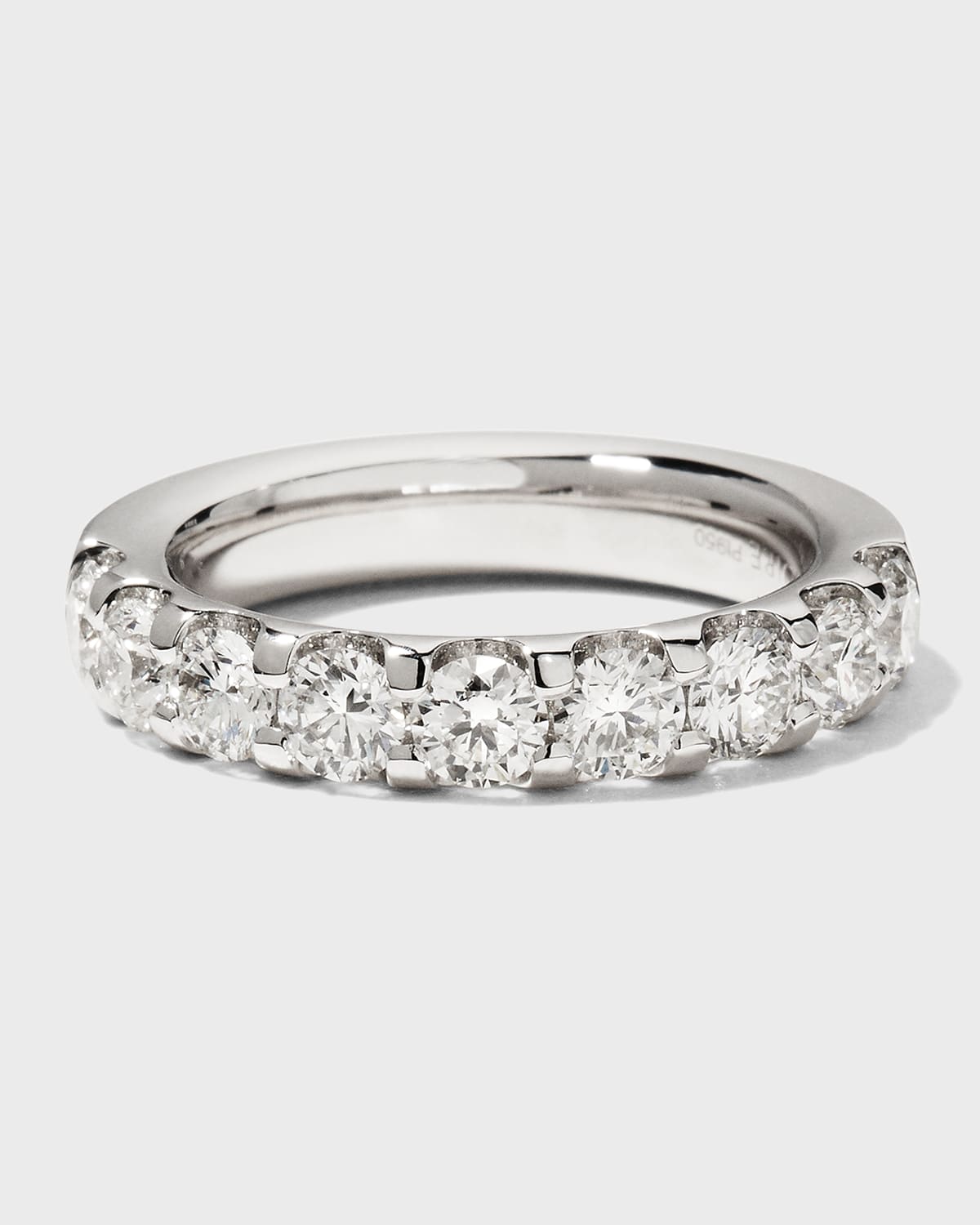 Memoire Platinum 9 Round Diamond Ring, Size 6 | Neiman Marcus