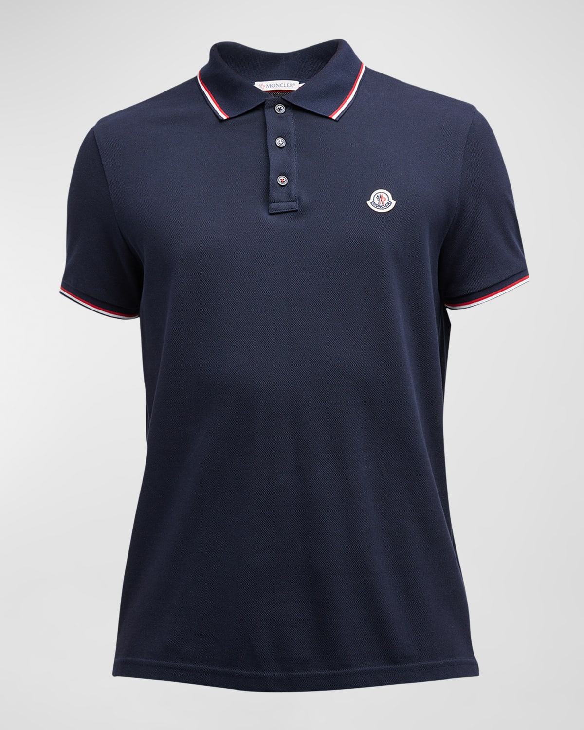 Versace Men's GrecaCollar Polo Shirt Neiman Marcus