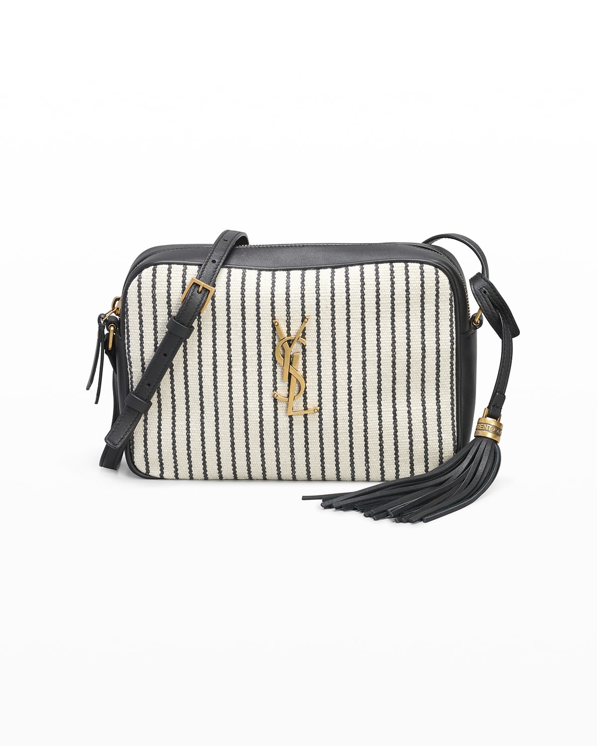 Saint Laurent Lou Medium YSL Quilted Camera Crossbody Bag with Pocket Neiman Marcus