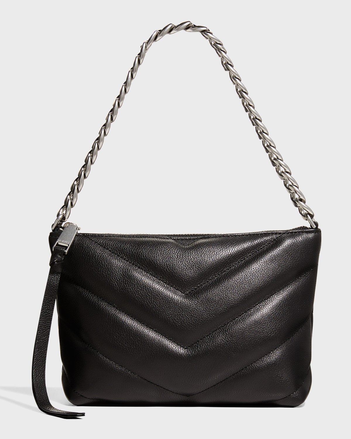 Rebecca Minkoff Edie ChevronQuilted Denim Crossbody Bag Neiman Marcus