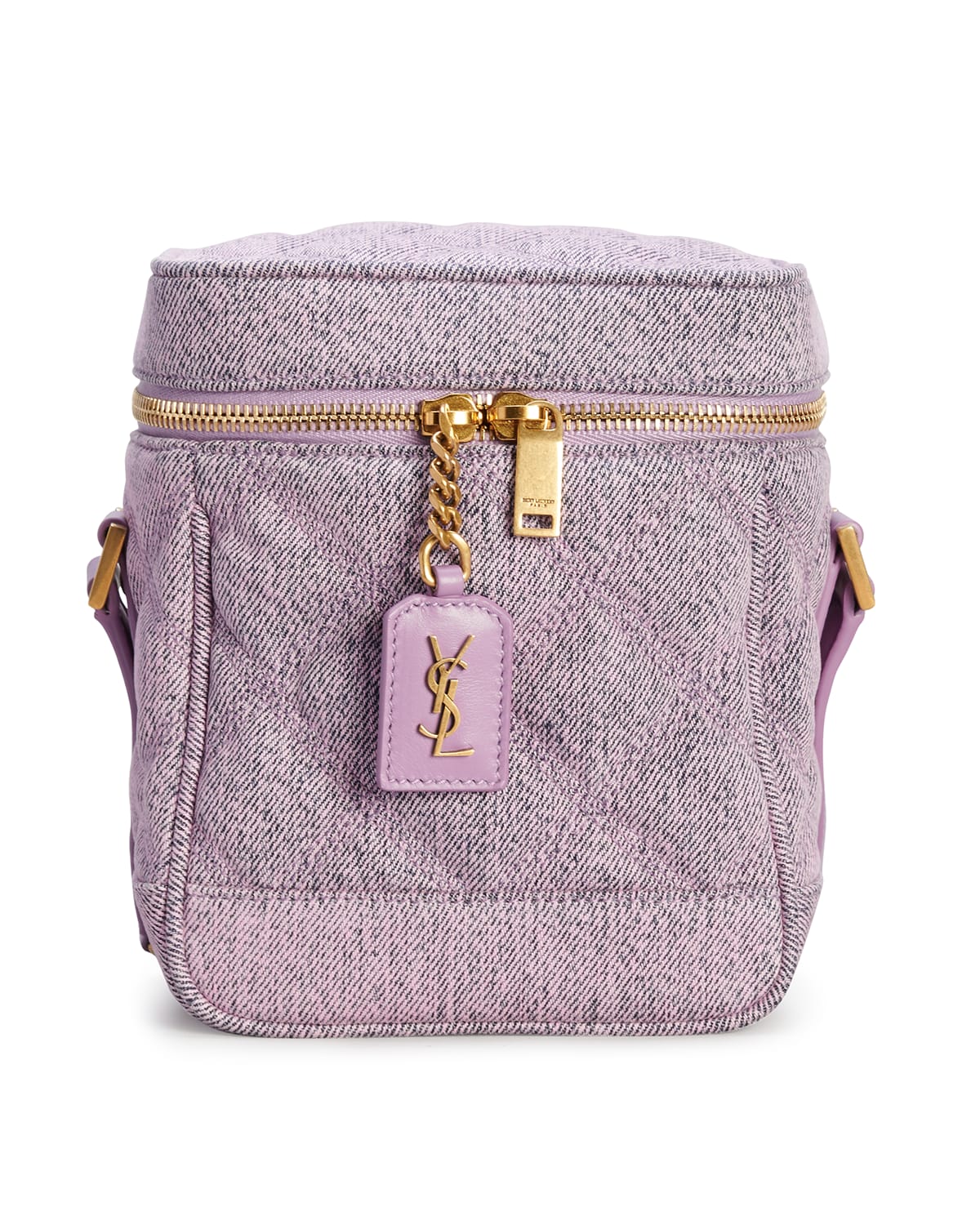 Saint Laurent Vanity Quilted Box TopHandle Bag Neiman Marcus