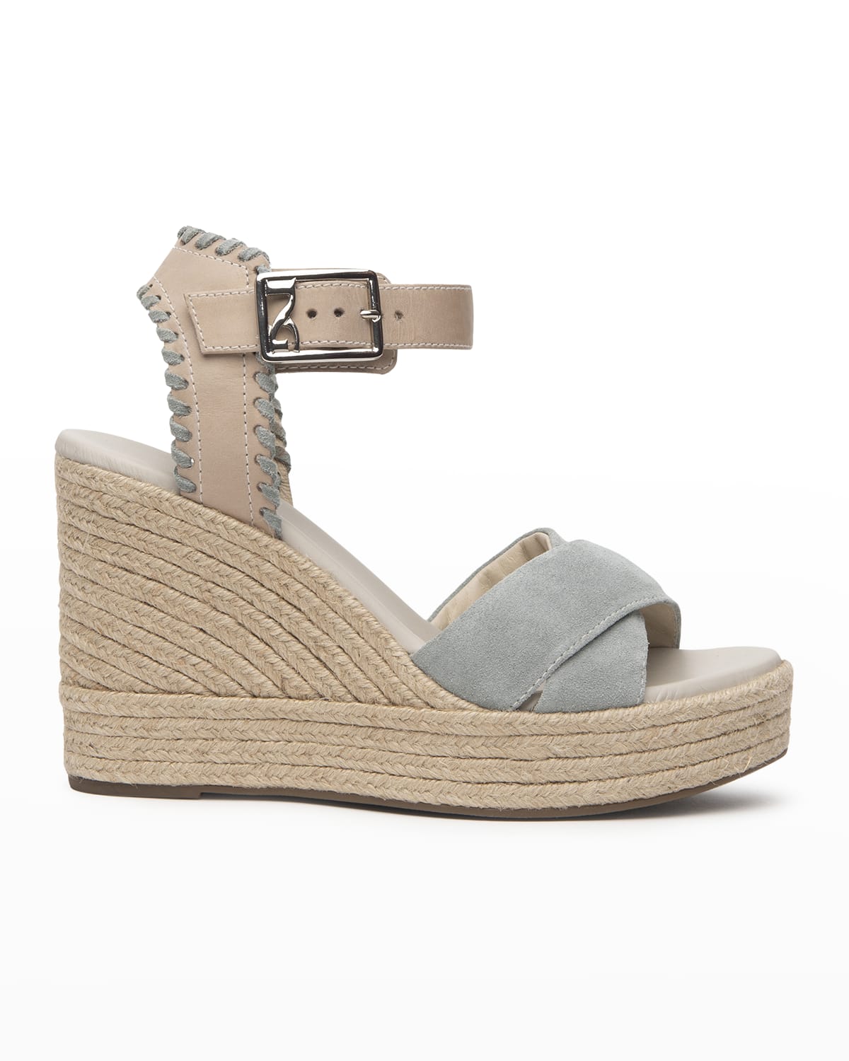 NeroGiardini Crossband Sporty Wedge Sandals Neiman Marcus