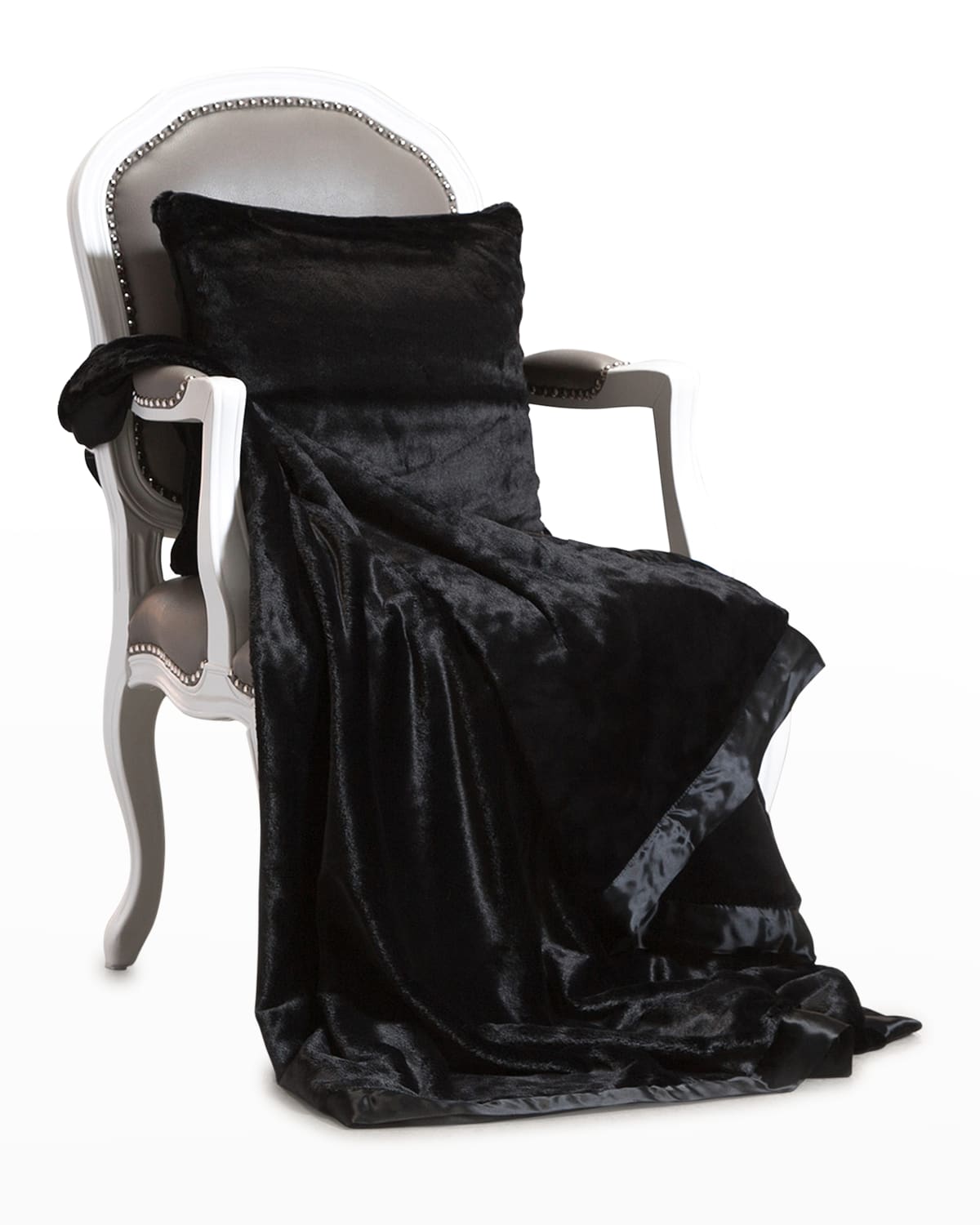 Giraffe at Home Luxe Waterfall XL Throw Neiman Marcus