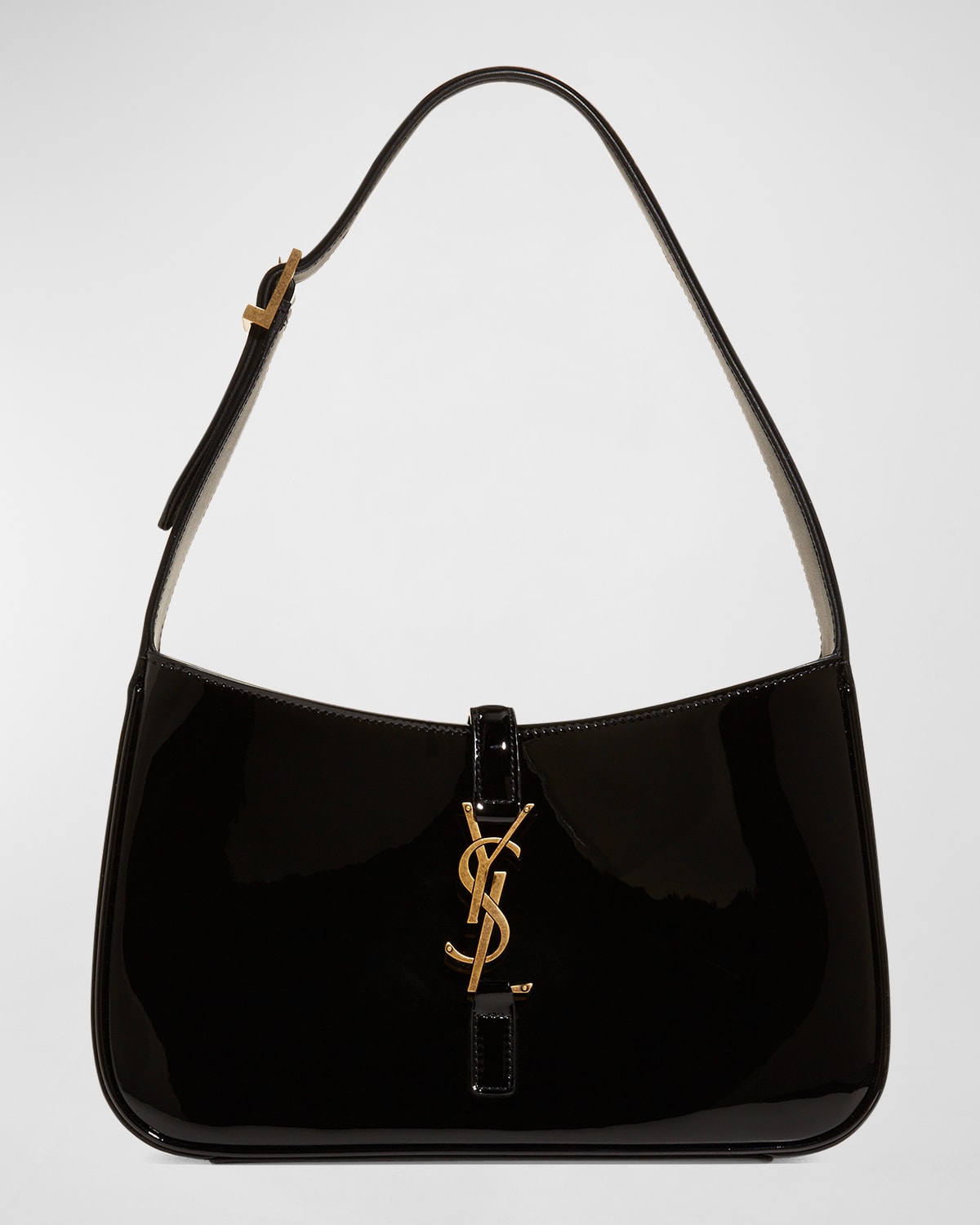 Saint Laurent Le 5 A 7 Leather Hobo Shoulder Bag Neiman Marcus