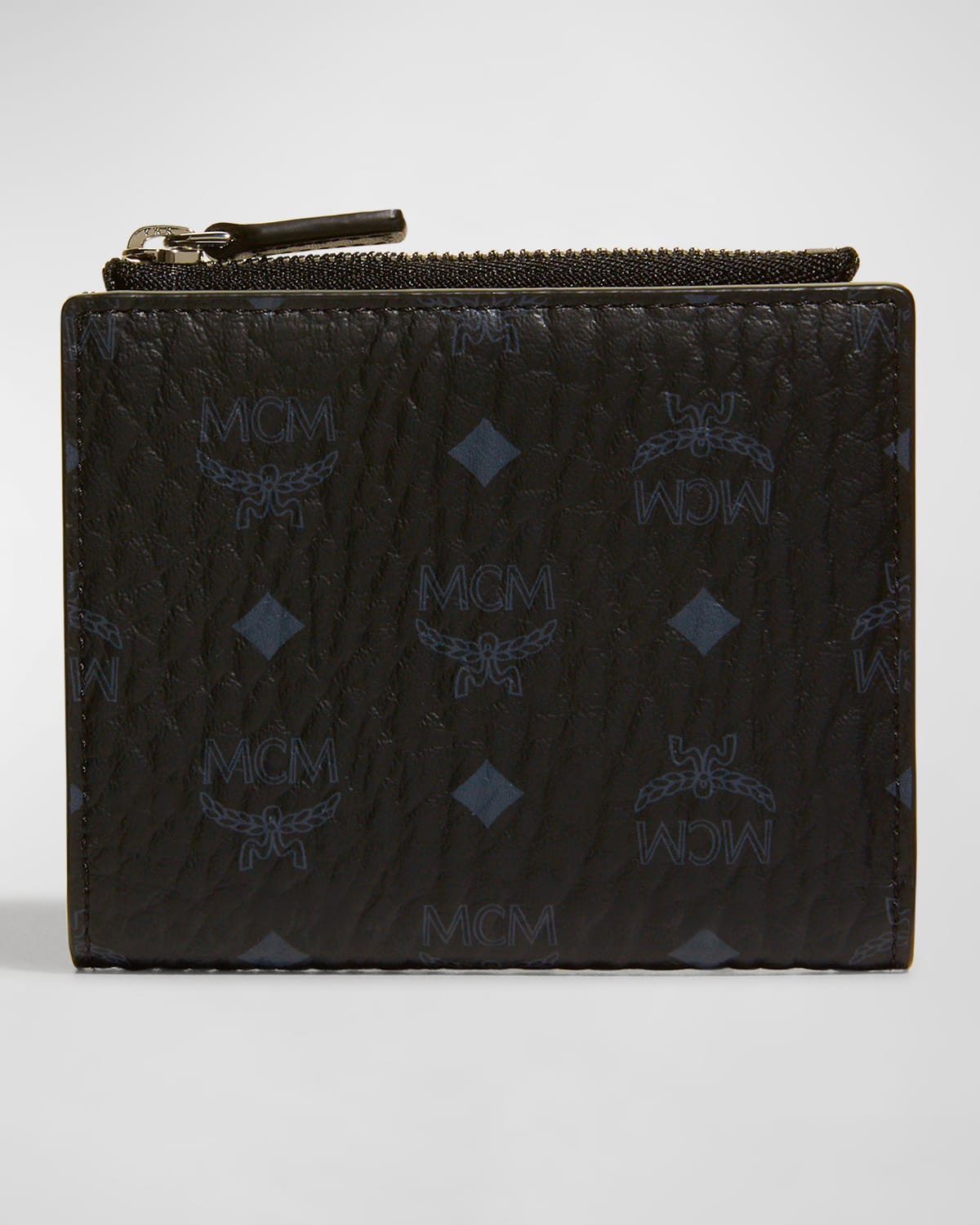 MCM Visetos Original Zip Wallet Neiman Marcus